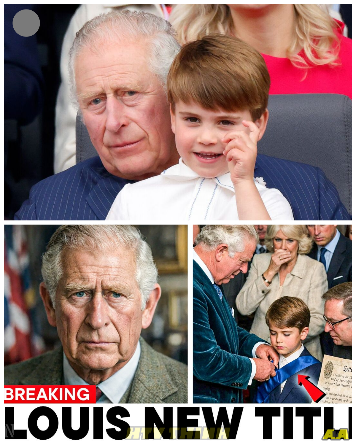 “ROYAL SHOCKWAVE?” VIRAL CLAIMS SAY King Charles III JUST GRANTED A POWERFUL TITLE TO Prince Louis AT ONLY 6 YEARS OLD — BUT THE TRUTH MAY BE FAR LESS CERTAIN What began as a dramatic “breaking” headline quickly exploded into a global frenzy, with speculation about royal succession, shifting titles, and hidden decisions behind palace doors, while no official confirmation has surfaced… yet the intensity of the claim raises one chilling question — is this a bold royal move unfolding in secret, or a story racing far ahead of reality?