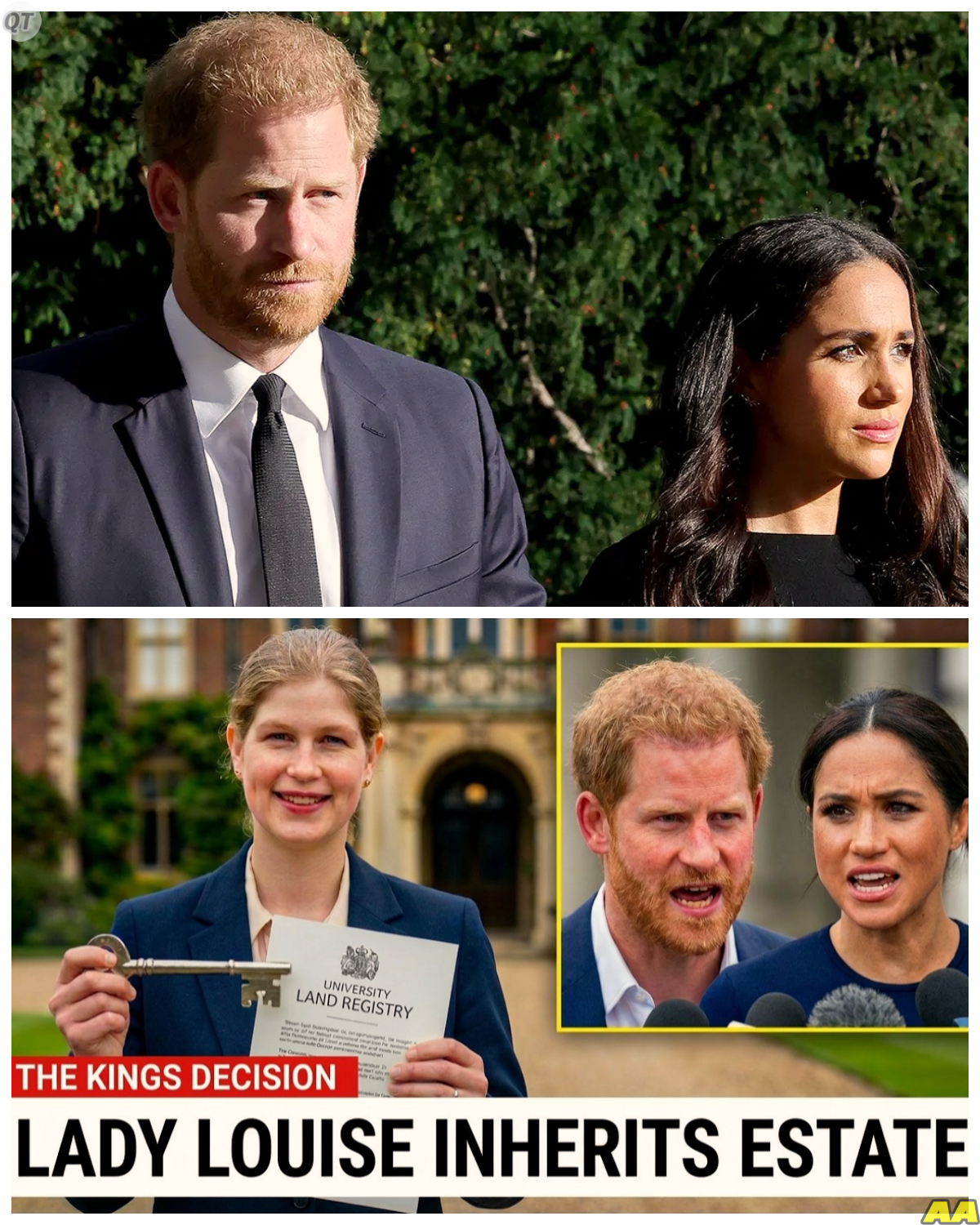 PALACE BOMBSHELL Lady Louise Windsor Named As Surprise Heir To Balmoral Cottage, Triggering Alleged Fury From Prince Harry And Meghan Markle As Insiders Claim The Move Was A Deliberate Signal About Who Truly Belongs In The Future Of The Monarchy -KK At first it looks like a simple inheritance, almost routine, but nothing about this family is ever that simple, because every decision carries weight, and sometimes that weight lands hardest on those no longer inside the circle. The full story is in the comments below.