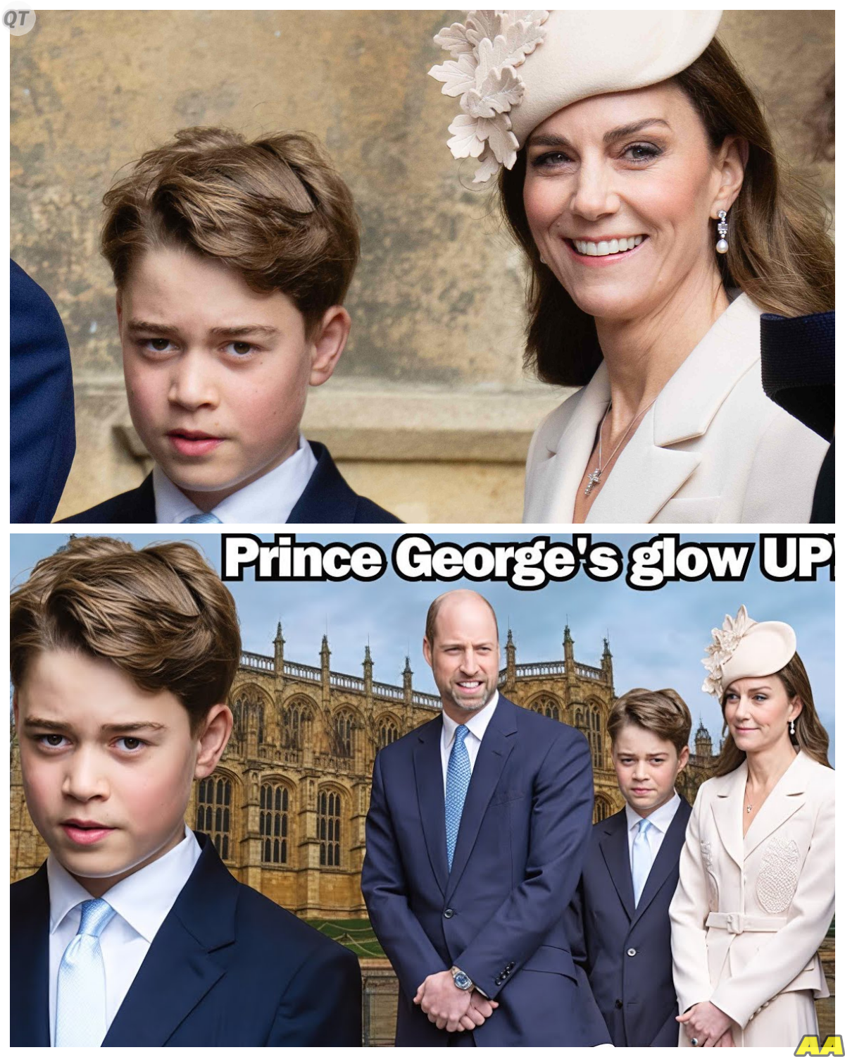 ROYAL HEIGHT SHOCKER Fans Stunned As Prince George Towers Near Princess of Wales In Heels At Easter Service Leaving Onlookers Whispering About How Fast The Future King Is Growing And What It Means For The Monarchy’s Image -KK It was supposed to be a picture-perfect Easter moment, polished smiles, elegant outfits, and carefully choreographed appearances, until suddenly the cameras caught something no one could ignore. Standing beside his mother, Prince George appeared almost eye level with the Princess of Wales in heels, triggering gasps both online and behind palace walls. “He was just a little boy yesterday,” one observer muttered, but the image told a very different story. The full story is in the comments below.