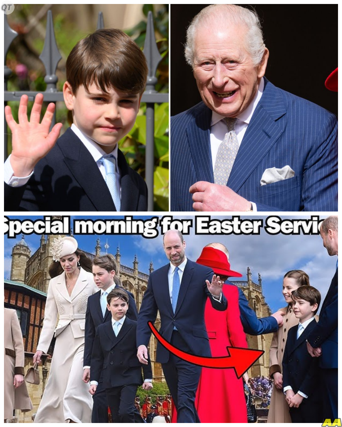 HIDDEN DYNAMICS EXPOSED As King Charles Laughs With Princess Charlotte And Prince Louis At Easter Service While Subtle Reactions Spark Palace Speculation -KK What should have been a simple Easter appearance quickly turned into a study of royal body language, as King Charles shared what looked like a lighthearted joke with Charlotte and Louis. But it was their reactions, quick glances and barely contained giggles, that caught attention and ignited curiosity about the real relationship behind the polished image. “Children don’t fake that kind of response,” one insider quietly remarked. The full story is in the comments below.