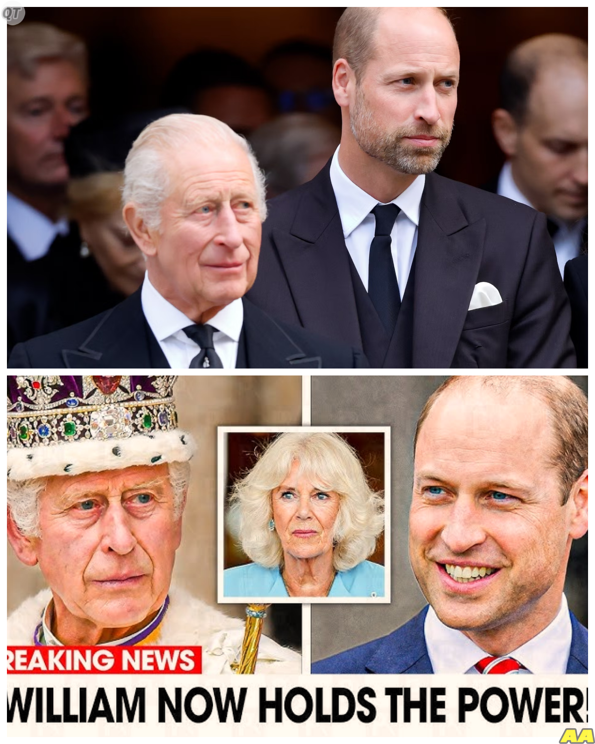 ROYAL POWER SHIFT ERUPTS As King Charles Allegedly Hands Final Authority To William Amid Explosive Camilla Scandal That Leaves Palace Insiders Scrambling To Contain The Fallout -KK What began as quiet whispers behind gilded doors has now spiraled into a full-blown crisis, with sources claiming King Charles made a decisive move that could reshape the monarchy forever. As rumors surrounding Camilla intensify, attention has turned to William, who appears to be stepping into a role far sooner than expected. “This wasn’t planned… something forced his hand,” an insider reportedly confessed, hinting at deeper tensions. The full story is in the comments below.
