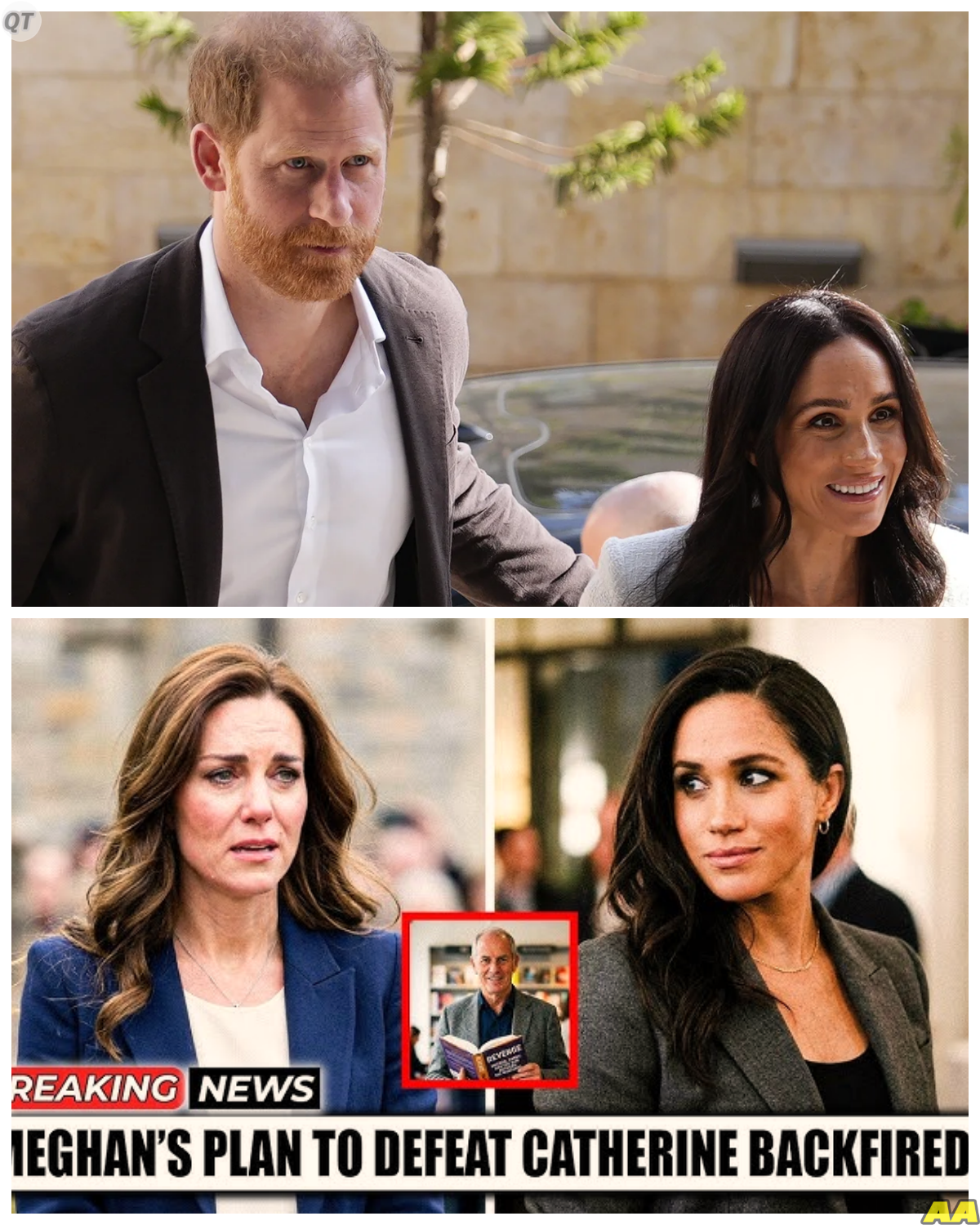 EXPLOSIVE CLAIMS SURFACE As Tom Bower Allegedly Uncovers Meghan Markle’s Secret Plot Targeting Princess Catherine Sending Shockwaves Through Royal Circles -KK What was once dismissed as quiet rivalry has now erupted into a narrative far more sinister, as author Tom Bower is said to have revealed a plan that insiders describe as calculated and deeply personal. The alleged target, Princess Catherine, has long been seen as untouchable, yet whispers now suggest otherwise. “This wasn’t accidental… it was deliberate,” a source hinted, leaving a chilling question hanging in the air. The full story is in the comments below.