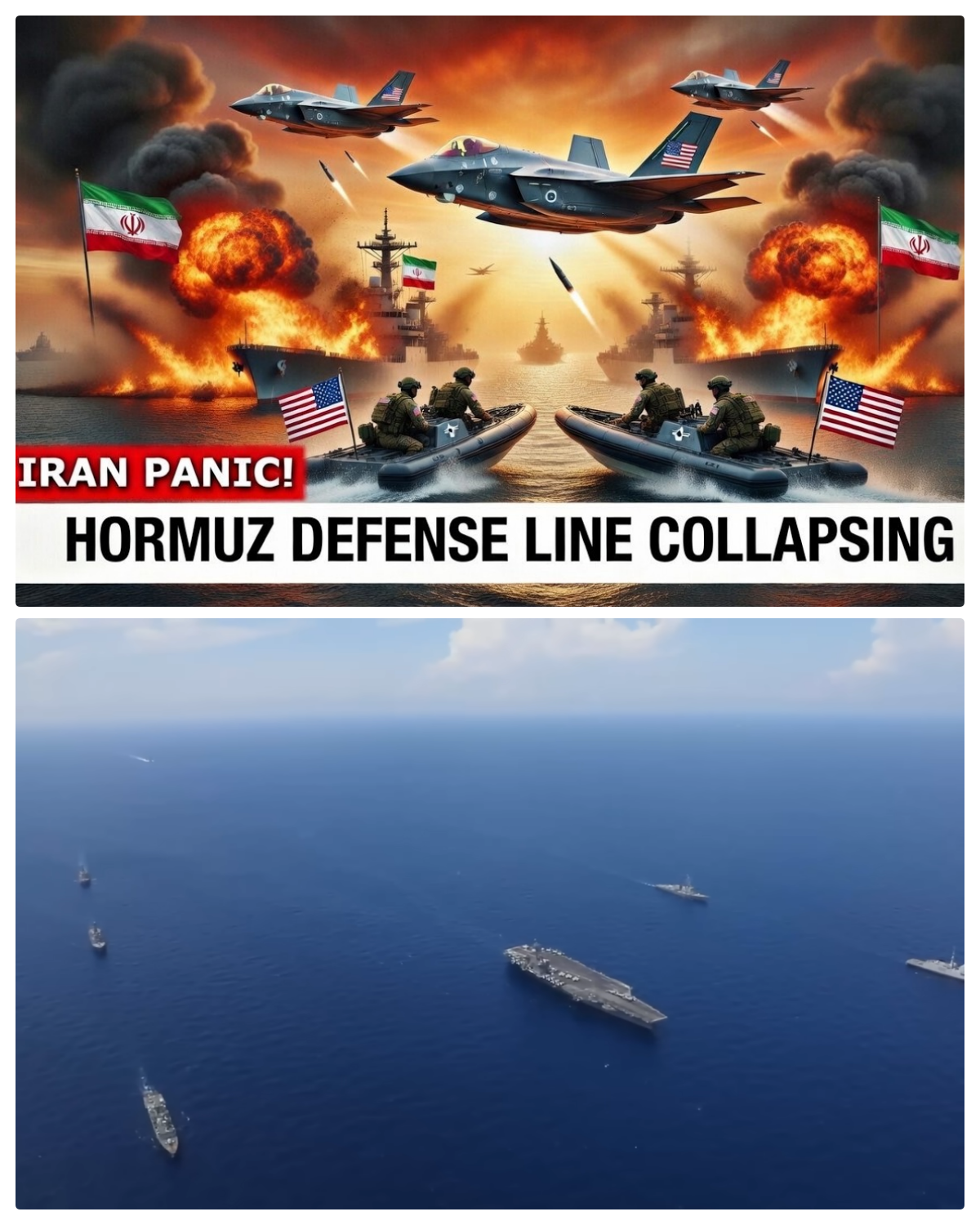 Iran Shocked! Navy SEALs and F-35 Pilots Execute Joint Precision Strike on Hormuz Defenses