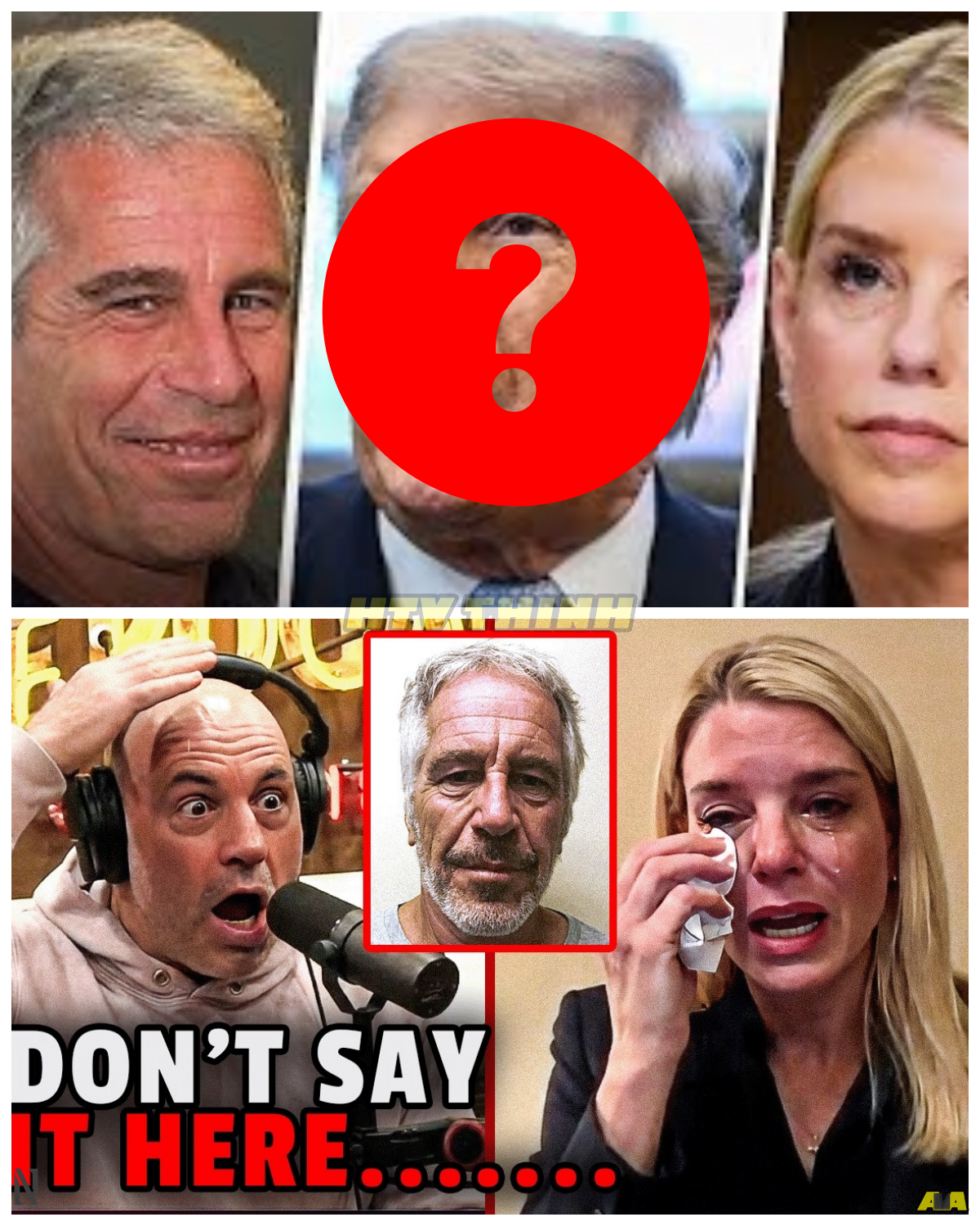 “SPEECHLESS ON AIR?” — Joe Rogan IS SAID TO HAVE FROZEN AFTER HEARING WHY Pam Bondi WAS PUSHED OUT — AND THE STORY IS SPREADING FASTER THAN ANY CONFIRMATION What began as a dramatic clip quickly spiraled into a viral storm, with claims of hidden political pressure, backroom decisions, and sudden departures fueling speculation, while no verified explanation matches the intensity of the narrative… yet the reaction raises one chilling question — was this a shocking truth that slipped out, or a moment amplified into something far bigger than reality?