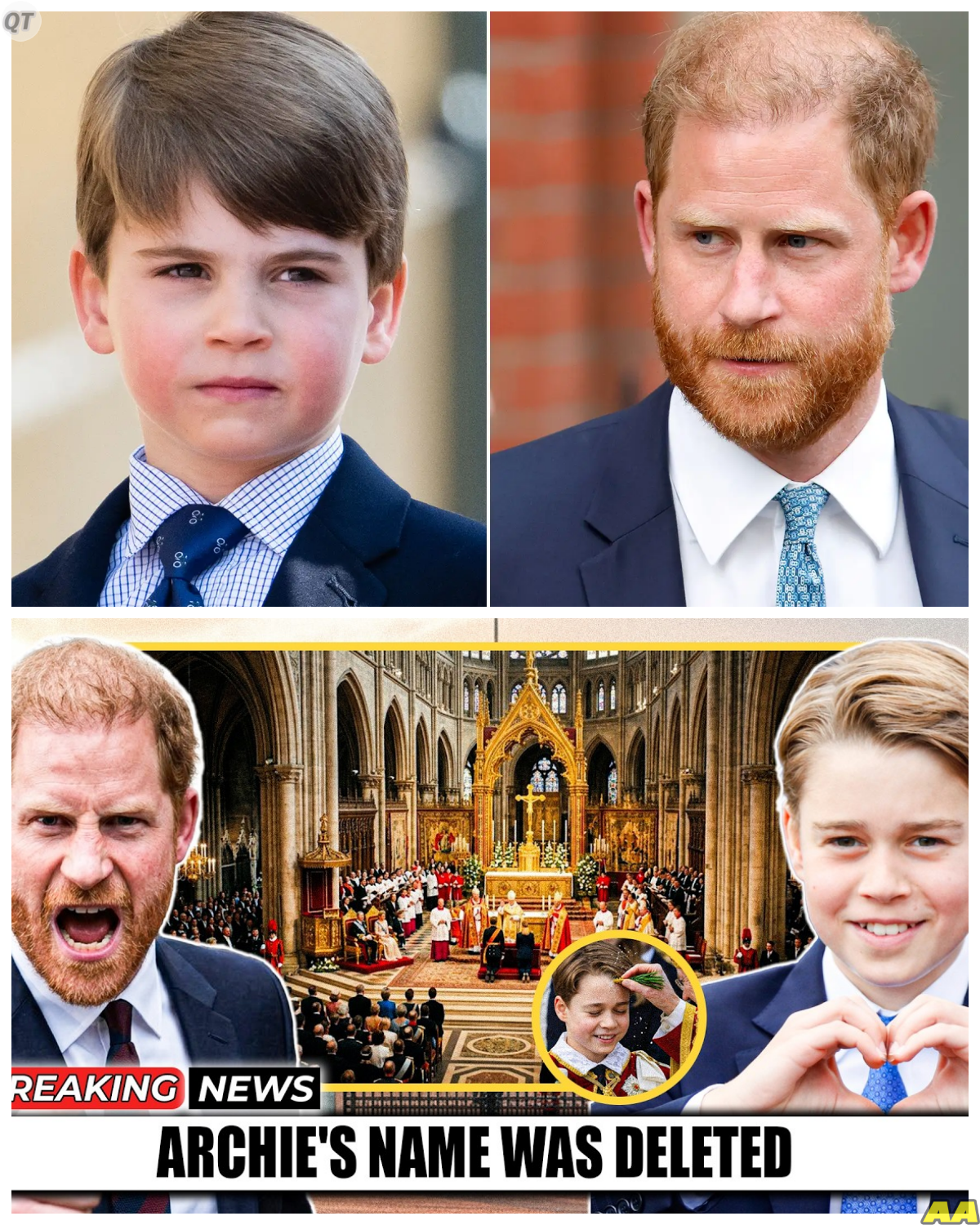SECRET CEREMONY BOMBSHELL As Prince Harry Allegedly Removed Before Prince George’s “Spiritual Investiture” At St George Leaving Royal Watchers Questioning Hidden Motives -KK What was meant to be a sacred and symbolic moment has now been overshadowed by claims of a quiet but deliberate exclusion, as insiders suggest Prince Harry was not present for a deeply significant blessing involving Prince George. The mysterious “spiritual investiture” at St George has sparked intrigue, with whispers that this was more than tradition, it was a message. “Some roles are chosen… others are removed,” a source hinted cryptically. The full story is in the comments below.