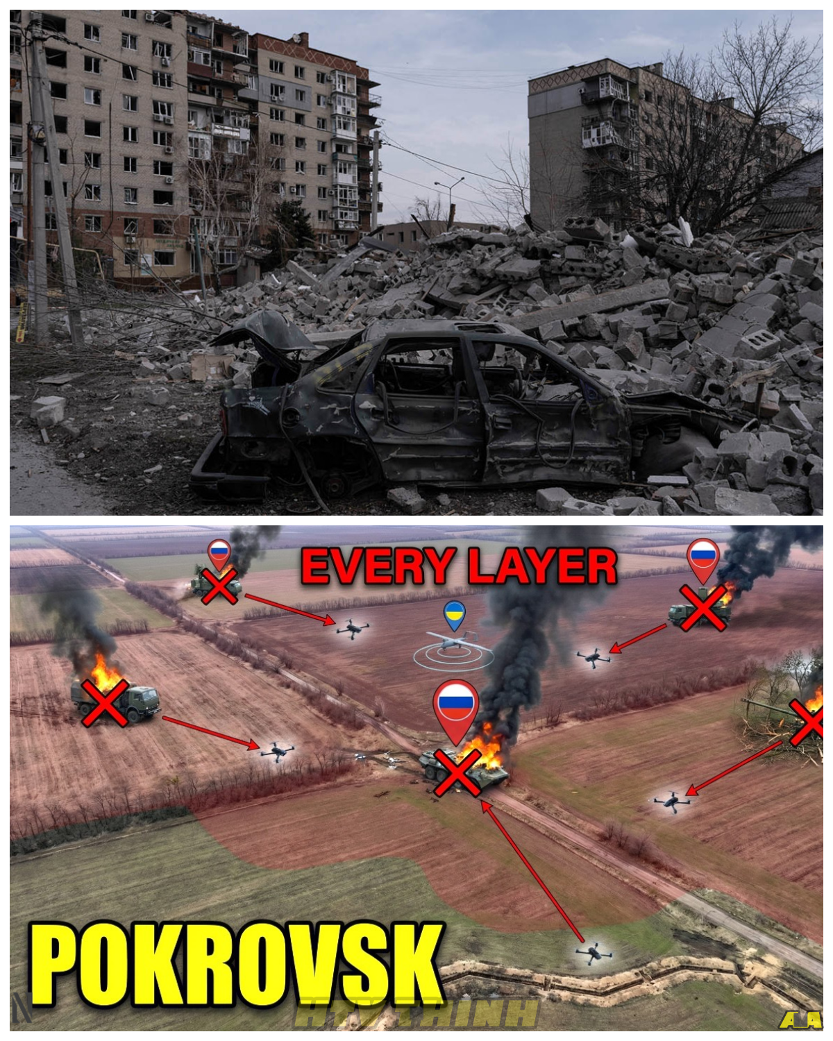 “NOWHERE TO HIDE?” — CLAIMS THAT Russia CAN’T MOVE A SINGLE VEHICLE NEAR Pokrovsk WITHOUT BEING SPOTTED BY Ukraine IGNITE GLOBAL SHOCK — BUT WHAT’S REALLY WATCHING FROM ABOVE? What began as reports of constant surveillance quickly evolved into a dramatic narrative of total battlefield visibility, with drones, satellites, and sensors forming a network that seems to track every movement in real time, while analysts caution that coverage is never absolute… yet the intensity of the claim raises one chilling question — is this true dominance of the battlefield, or a perception amplified by selective footage?