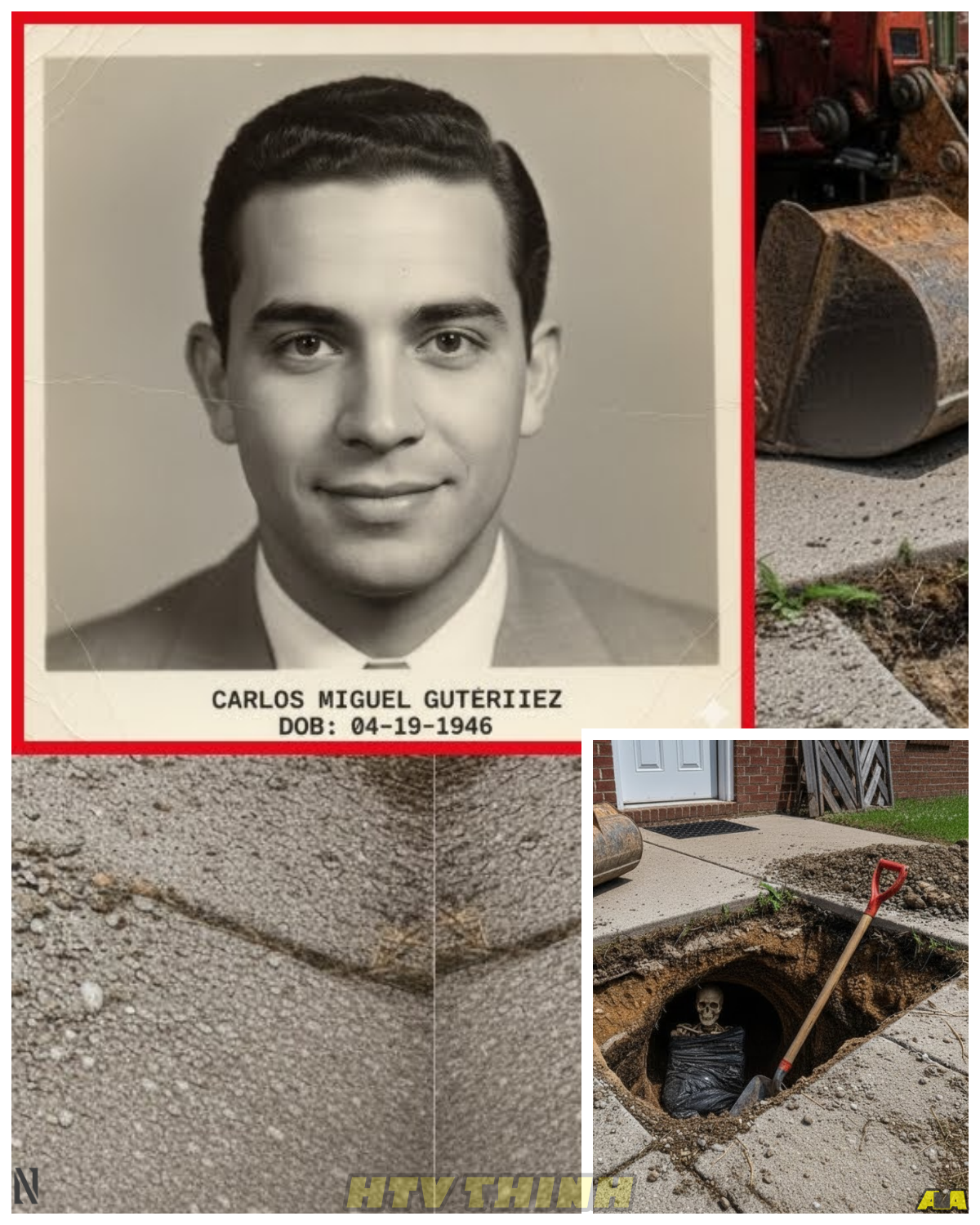 A Simple Sidewalk Repair — Until a Shovel Hit the Remains of a Drug Trafficker Who Vanished in 1972