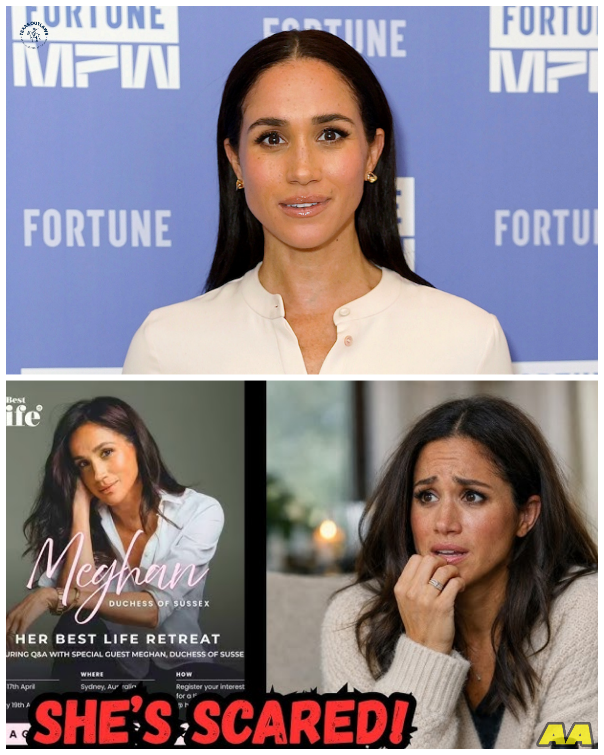 “Chaos for Meghan Markle: Security Concerns Mount—Will She Cancel Her Retreat Plans?” In an unbelievable twist that has left the public on the edge of their seats, Meghan Markle’s retreat is engulfed in chaos as security concerns rise, prompting questions about whether she will cancel her much-anticipated getaway! “Maybe she should have picked a location with fewer paparazzi!” a sarcastic insider remarked, hinting at the pressures that come with royal life. As the situation unfolds, the implications could reveal the hidden struggles Meghan faces while trying to carve out her own identity amid relentless scrutiny. Get ready for a sensational story that promises to expose the tumultuous reality behind the headlines!