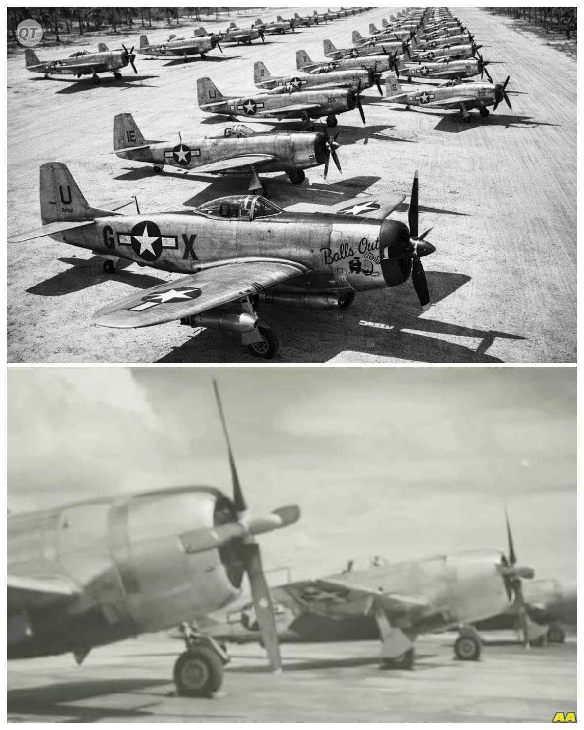 What REALLY Happened to America’s P-47 Thunderbolt Fighters After WW2-ZZ