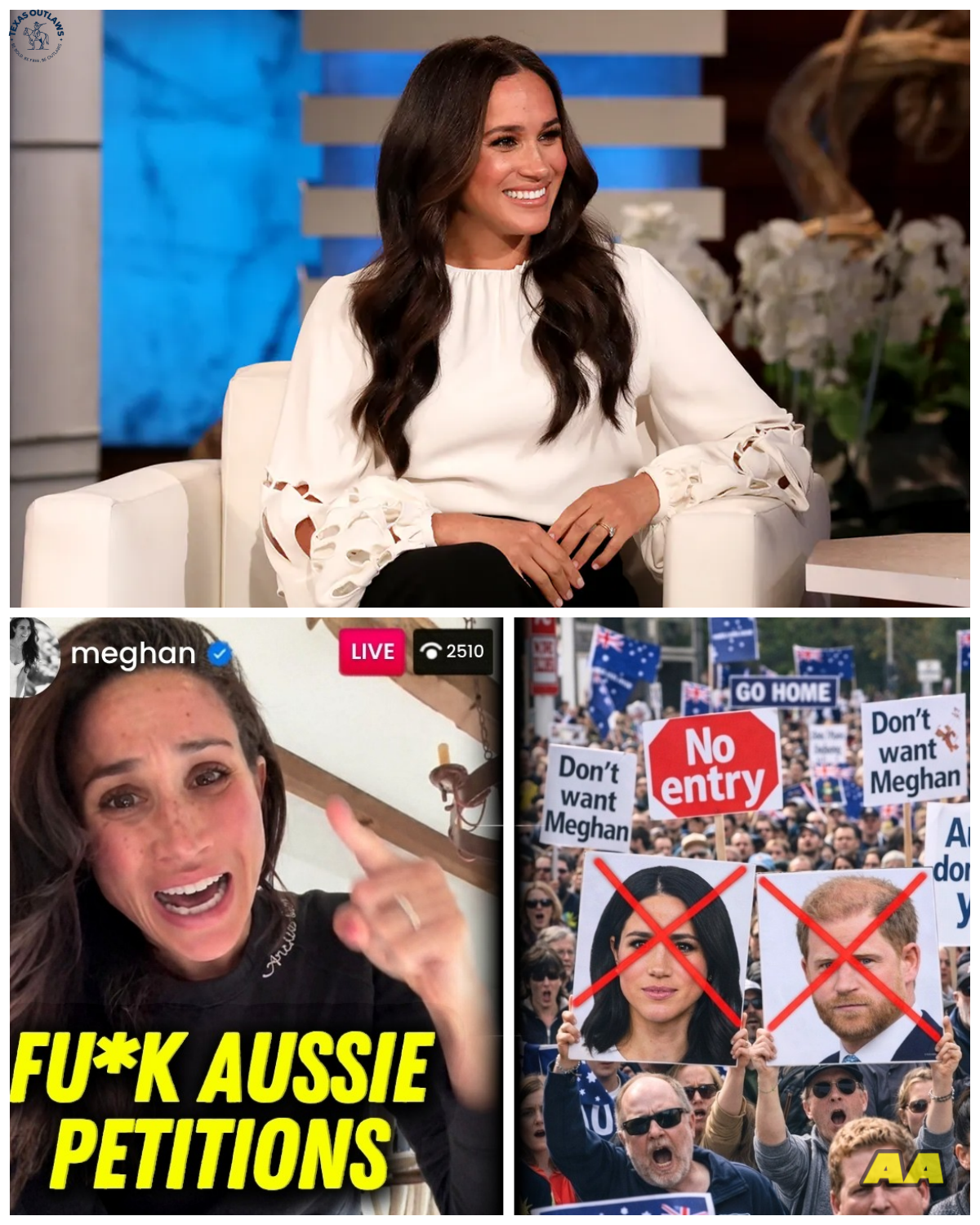 “Meghan Markle’s Explosive Reaction to Aussie Petition: ‘I’m Not Going to Let Them Win!’” In an unbelievable twist that has captivated audiences, Meghan Markle has erupted in fury over a petition signed by Australians to block her upcoming visit, vowing that she won’t let them dictate her life! “Maybe they think they can just keep me out of their country!” a cheeky insider quipped, suggesting that Meghan’s determination has reached new heights. As the fallout from this confrontation unfolds, the implications could expose the emotional struggles Meghan endures while navigating public opinion, revealing the vulnerabilities that come with her royal past. Prepare for a sensational story that promises to delve deep into Meghan’s battle against the odds!