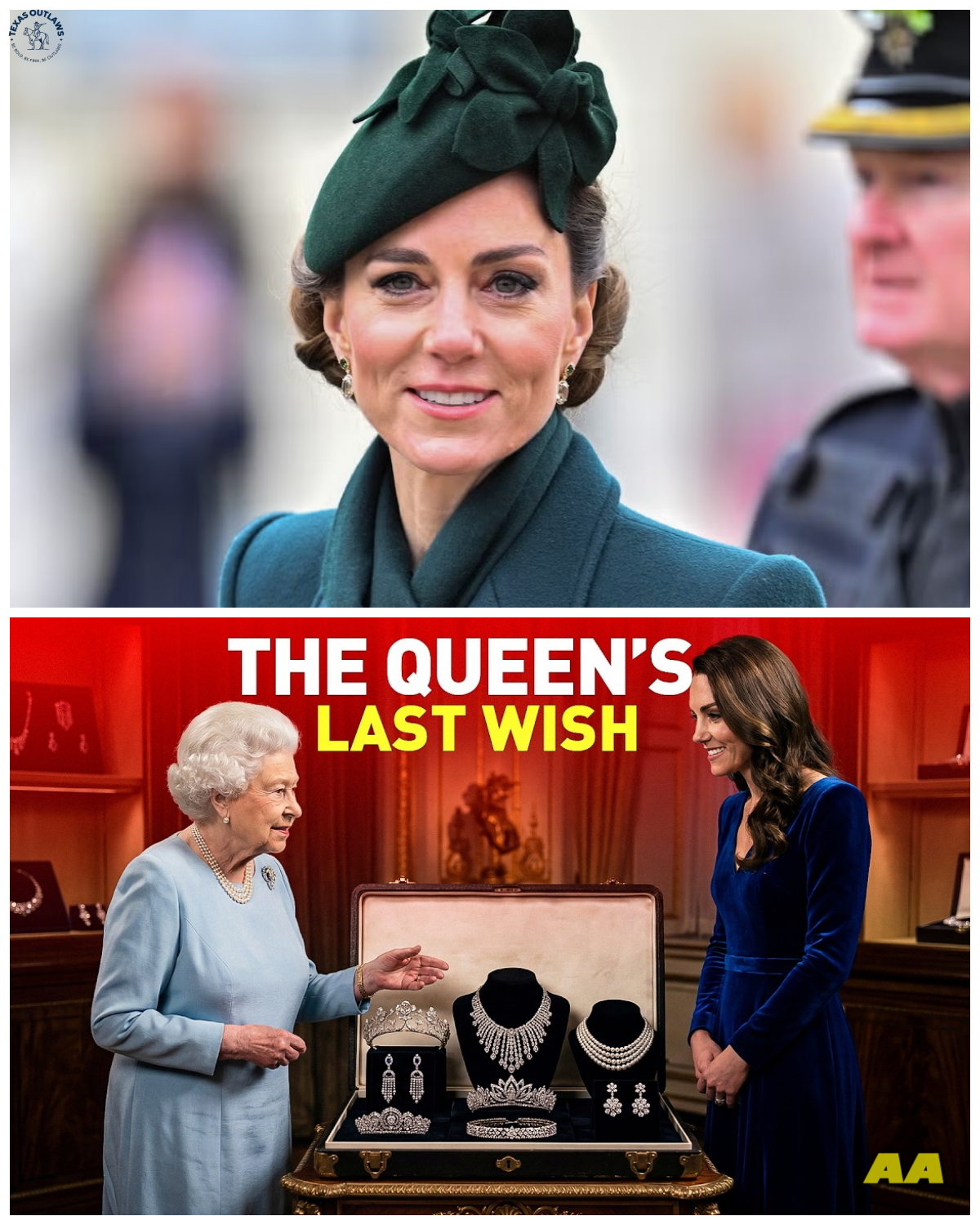 “Queen Elizabeth II’s Last Gift to Kate: A Hidden Treasure That Will Change Everything!” In an astonishing twist that has left royal watchers in disbelief, it’s been disclosed that Queen Elizabeth II bequeathed Kate Middleton a hidden treasure, a gift so unique that it could alter the dynamics of the royal family forever! “Maybe she thought Kate needed a little royal magic to survive!” a sarcastic royal commentator remarked, hinting at the pressures Kate faces in her new role. As the details of this extraordinary gift unfold, the emotional ramifications could expose the complexities of royal duty and personal sacrifice, revealing the untold stories behind the palace walls. Prepare for a sensational tale that promises to unveil the secrets of the monarchy!