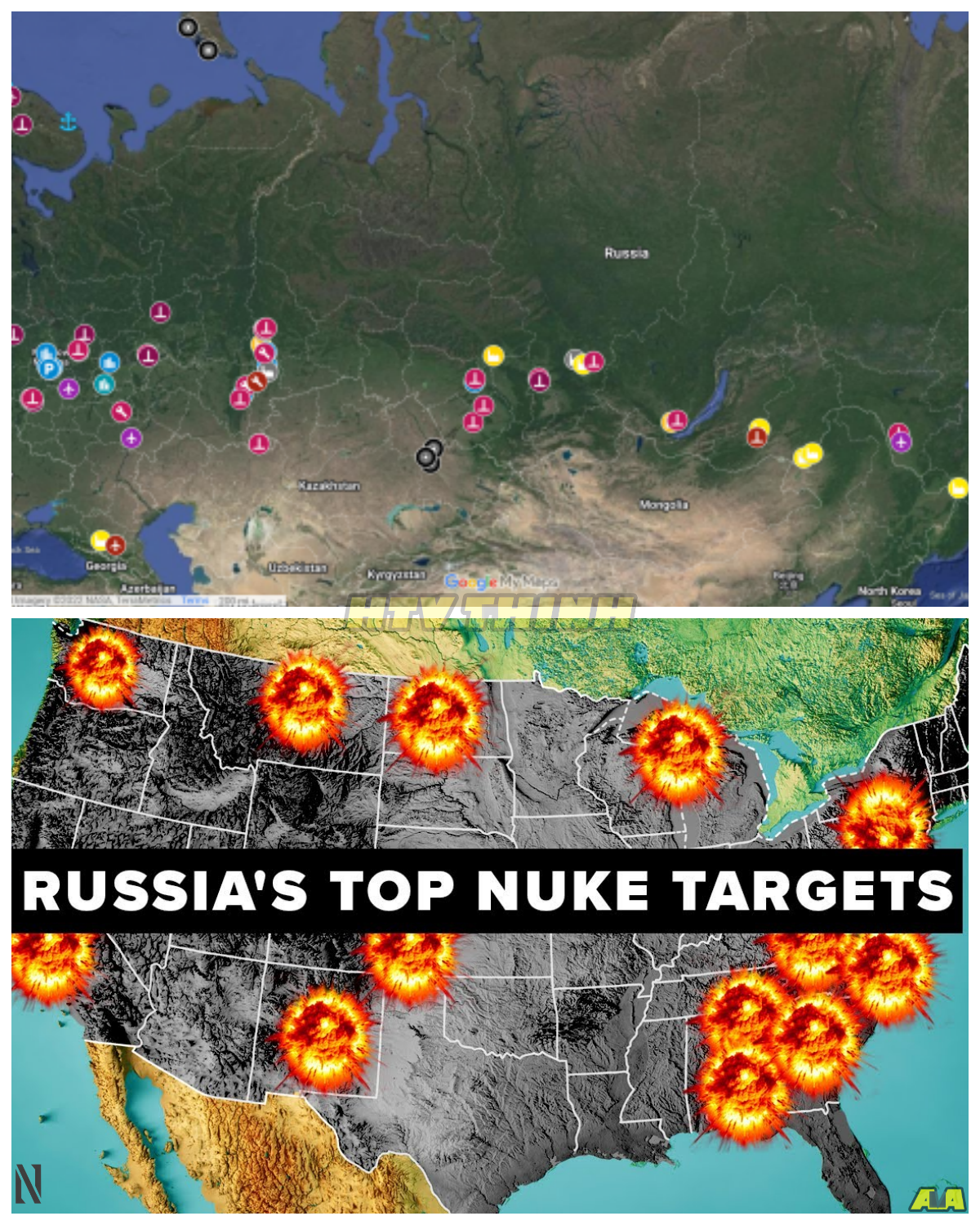 “THE NUCLEAR TARGETS THAT COULD CHANGE EVERYTHING?” CLAIMS OF RUSSIA’S TOP NUCLEAR STRIKES CAPTURE GLOBAL ATTENTION — BUT WHAT DO WE REALLY KNOW ABOUT THE STRATEGIC LOCATIONS AT RISK? What began as speculative analysis quickly spiraled into a chilling examination of potential targets, with military experts and analysts warning about critical infrastructure, military bases, and strategic hubs that could face the devastating consequences of a nuclear strike, while governments remain tight-lipped about potential vulnerabilities… yet the persistence of these fears raises one chilling question — are we witnessing a calculated move by Russia, or the exaggerated fallout of an escalating conflict?
