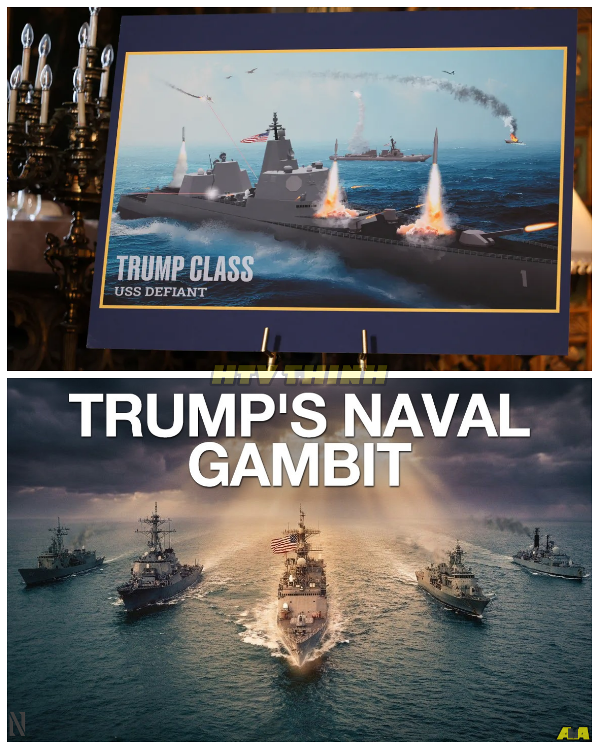 “THE GOLDEN FLEET: AMERICA’S STRATEGIC REVOLUTION IN NAVAL POWER” — CLAIMS THAT THE U.S. IS READY TO DOMINATE THE WORLD’S SEAS WITH A NEW, MULTI-BILLION-DOLLAR NAVAL INITIATIVE CAPTURE GLOBAL ATTENTION, BUT WHAT DOES THIS NEW PLAN REALLY ENTAIL? What began as a vision of expanded naval strength quickly evolved into a groundbreaking strategy, with cutting-edge ships, high-tech weaponry, and a new generation of stealth submarines ready to assert dominance in the world’s most contested waters. While experts warn of the overwhelming costs and logistical challenges, the plan remains one of America’s boldest military moves in decades… yet the intensity of the claim raises one chilling question — can the U.S. truly achieve global dominance at sea, or are they merely creating another high-cost military fantasy?
