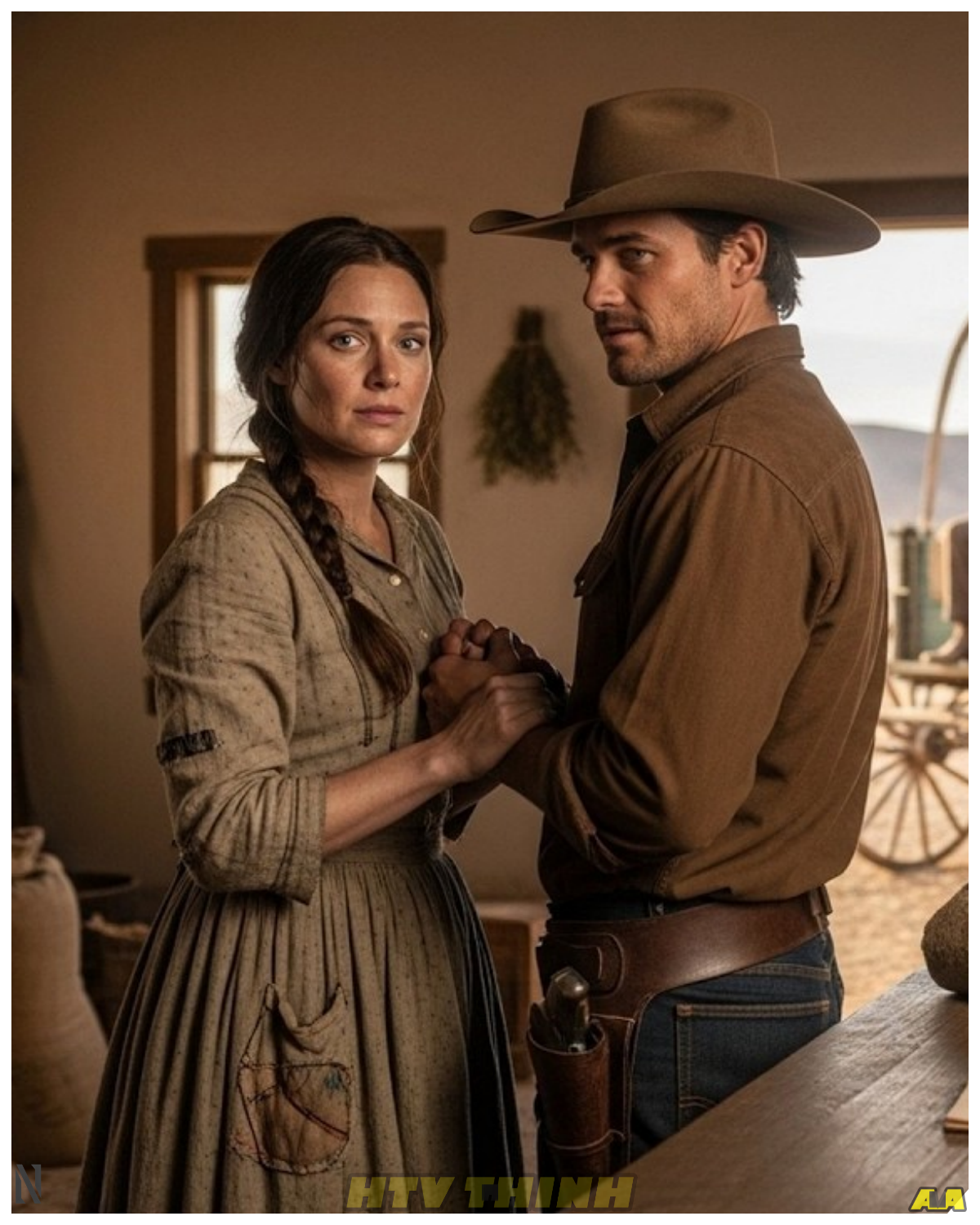 Her Father Traded Her For Winter Supplies, The Cowboy Gave Her Choice and She Chose Him