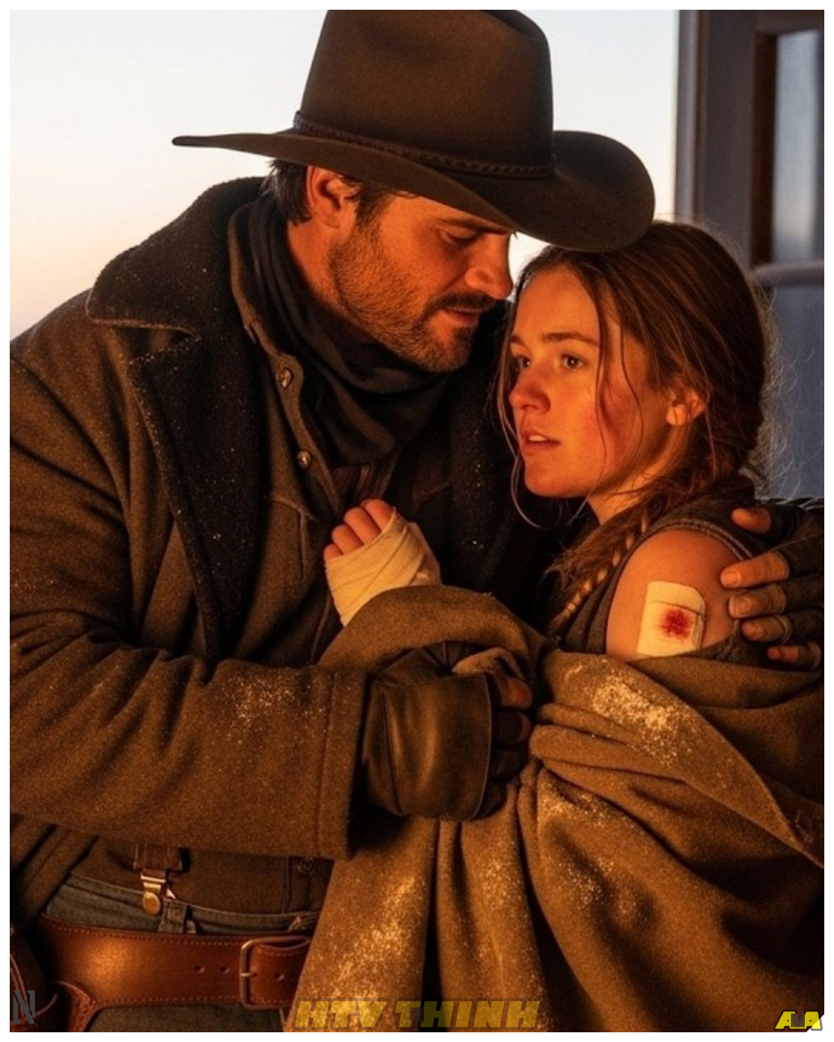 The Snow Buried Her Wagon For Three Days, Cowboy Dug Her Out And Promised Shed Never Be Cold Again