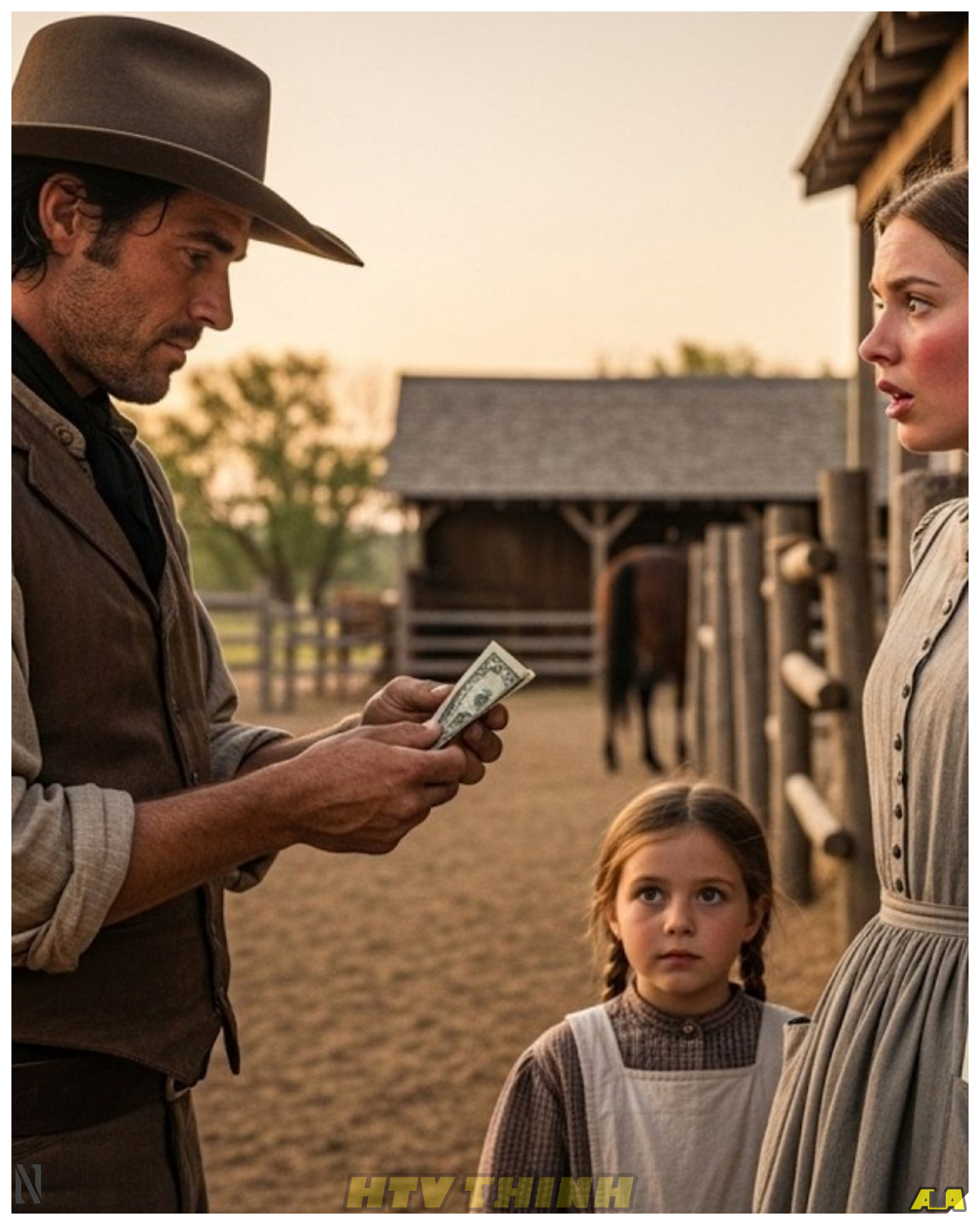 Widow Couldn’t Pay Her Debt, Cowboy Said, “Marry Me And Call It Even”