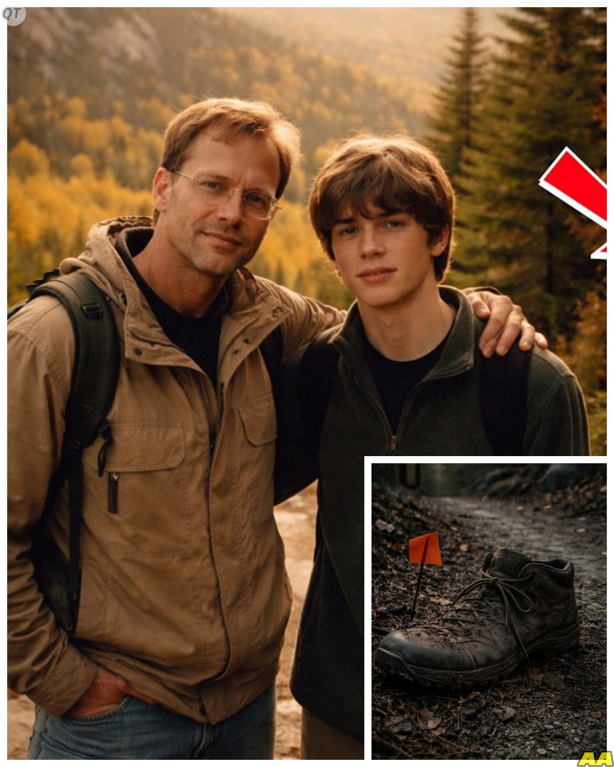 A Father and Son Set Out for a Simple Mountain Hike and Vanished Without a Trace But When Search Crews Finally Discovered What Was Buried Beneath That Remote Trail the Truth Shattered Every Assumption and Revealed a Hidden Secret That Had Been Waiting Decades to Be Unearthed -KK At first it looked like another tragic disappearance, the kind that fills headlines and fades away, but the deeper investigators dug into that mountain path the clearer it became that this was no accident, because something had been hidden there long before they arrived, and their vanishing was only the beginning of a far more disturbing story. The full story is in the comments below.