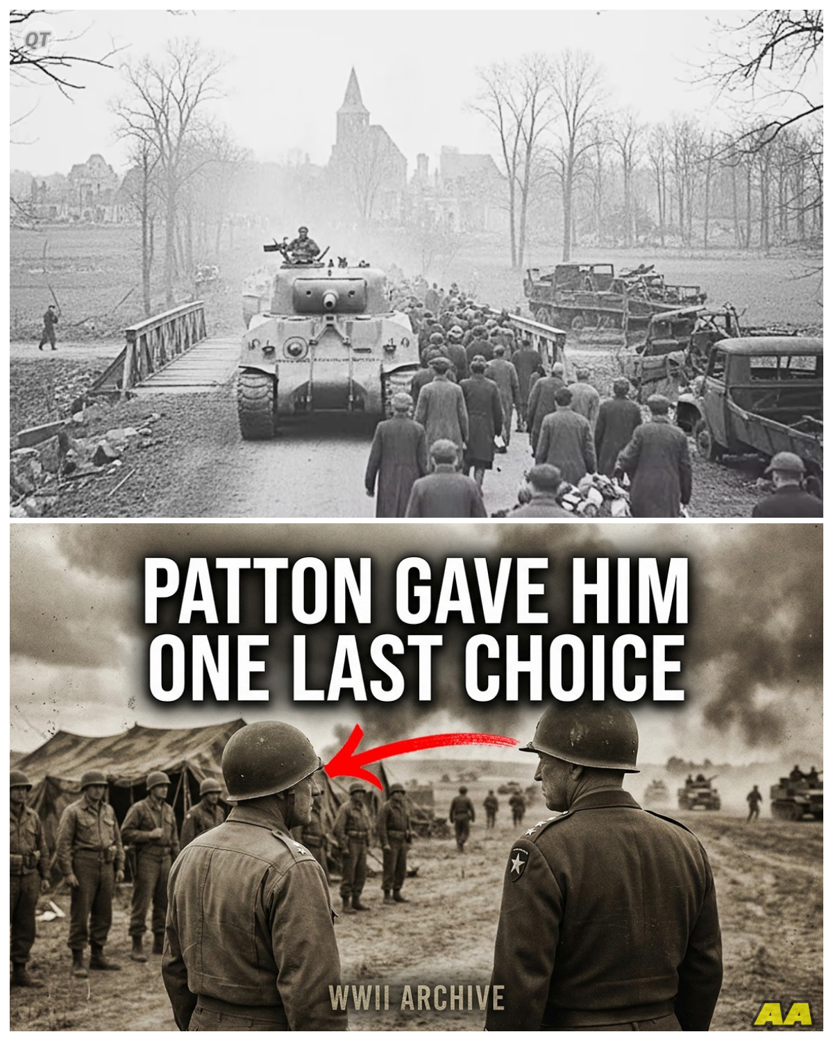 He Told Patton “You’ll Have to Kill Me.” What Happened Next Saved Hundreds of Lives | WW2 History-ZZ