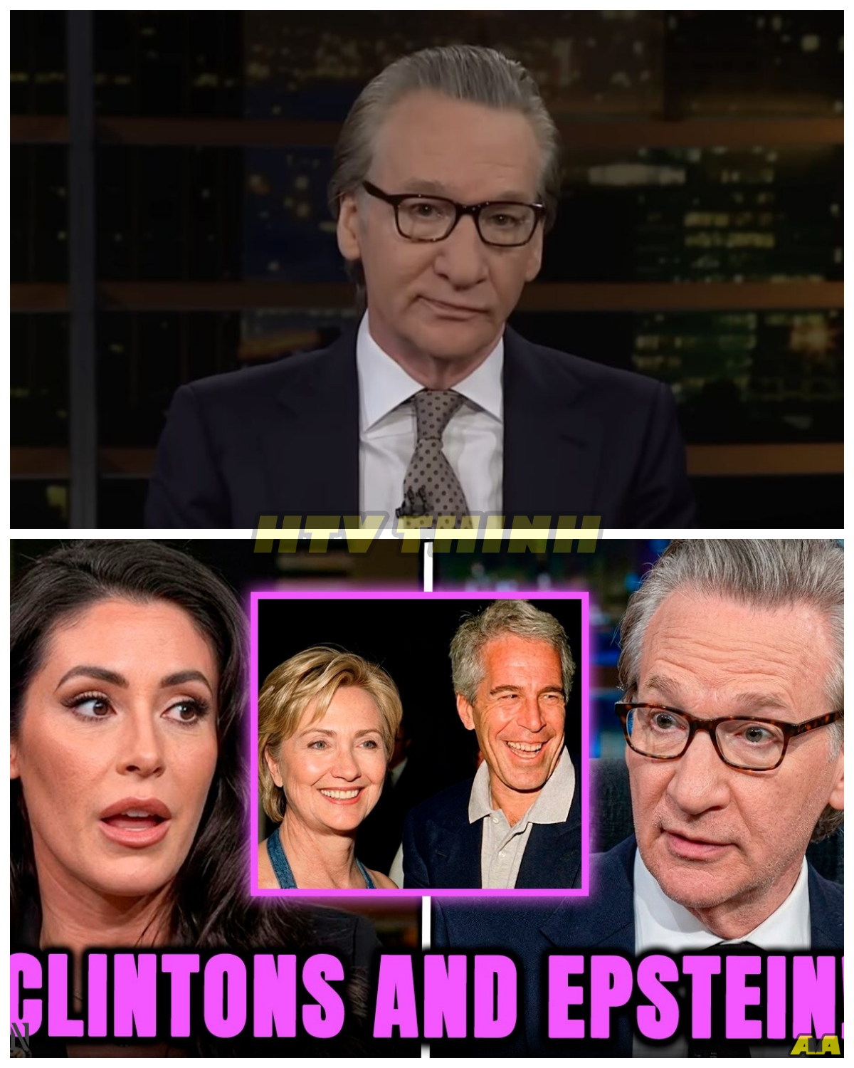 BILL MAHER LEFT SPEECHLESS AFTER LUNA DROPS WHAT THE EPSTEIN FILES SAY ABOUT THE CLINTONS – THE TRUTH THEY’VE BEEN HIDING!  In a jaw-dropping moment, Bill Maher was left utterly speechless as Luna revealed explosive details from the Epstein files that have the Clintons at the center of a scandal no one saw coming. What exactly do these files say about the powerful couple, and why has it taken this long for the truth to surface? The bombshell dropped in front of a live audience could change everything we thought we knew about the Clintons. What happens when the world finally learns the shocking truth?