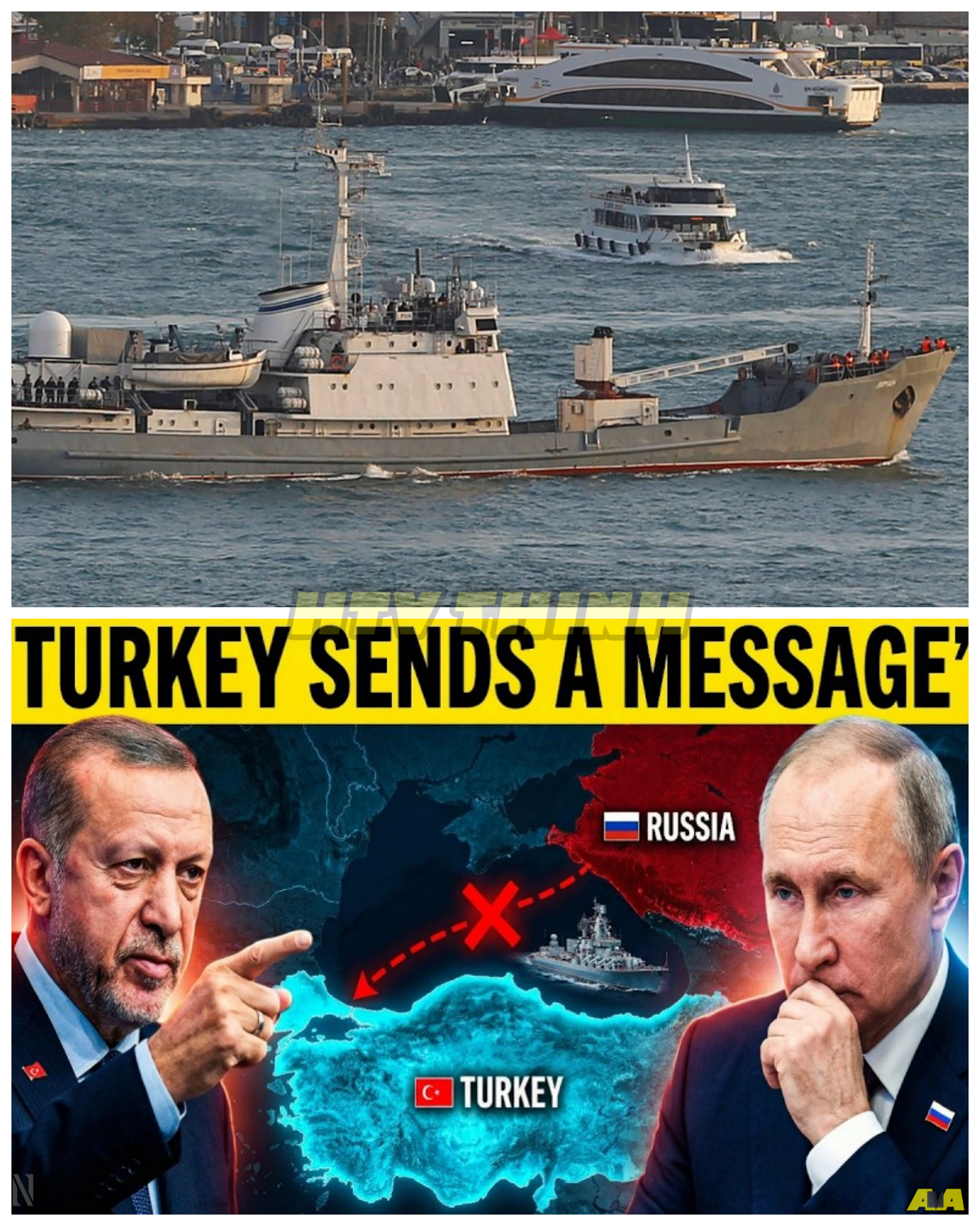 TURKEY JUST BUILT THE UNTHINKABLE… RUSSIA’S BLACK SEA FLEET IS NOW STRANDED – THE SHOCKING MOVE THAT CHANGED THE WAR In an unprecedented move, Turkey has just constructed something so powerful it has left Russia’s Black Sea Fleet stranded and vulnerable. This strategic surprise has not only taken Russia off guard but completely shifted the power dynamics in the region. How did Turkey manage to pull off the unthinkable, and what does this mean for Russia’s naval superiority? The consequences of this shocking move could have ripple effects across the entire war.