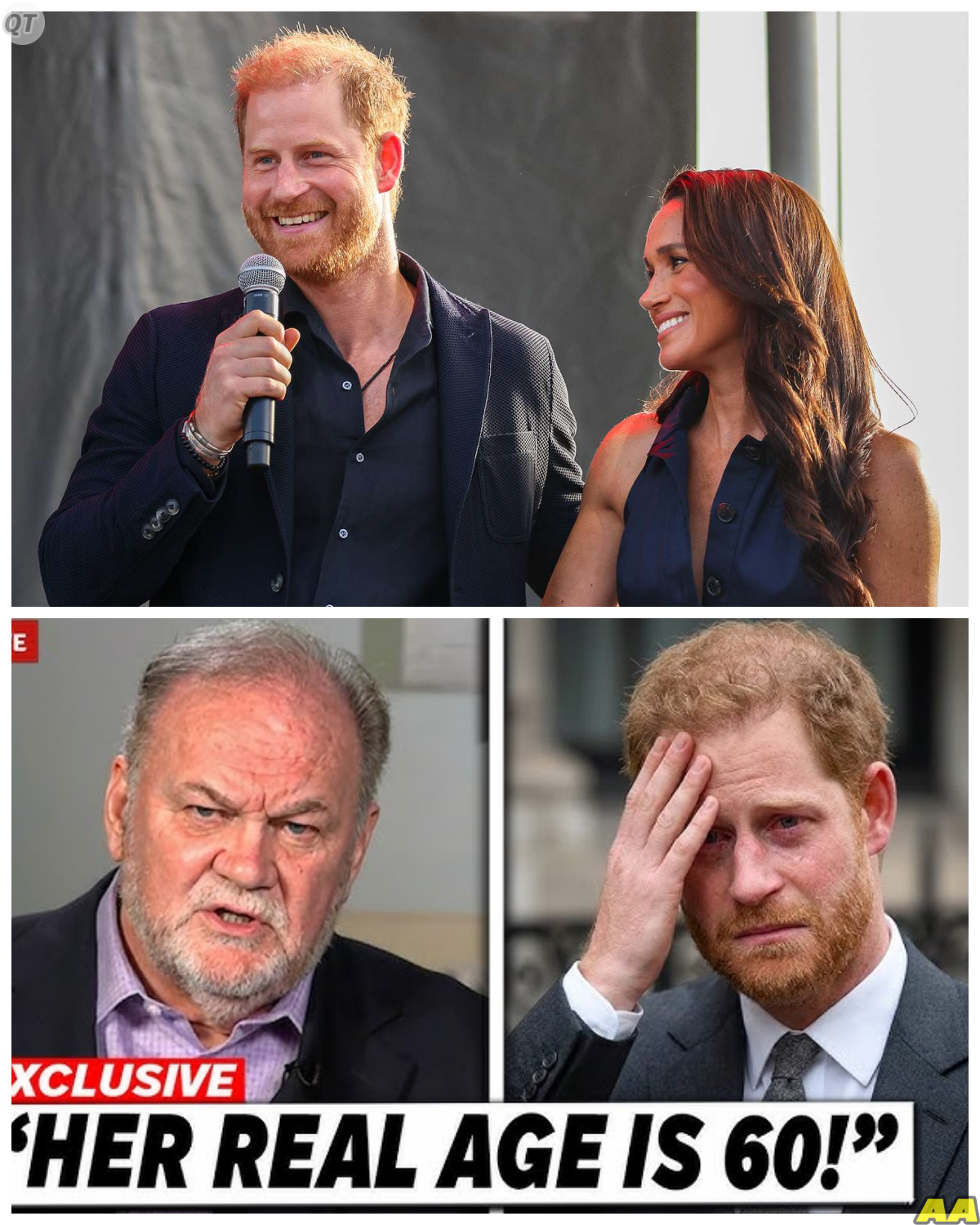 Prince Harry Reportedly Left Stunned After Thomas Markle Allegedly Reveals the Truth About Meghan Markle Real Age and the Shocking Claim Is Sending Royal Watchers Into a Frenzy -KK It sounds like a detail that should not matter, but in a world where image is everything, even something as simple as age can spark controversy, and when it comes from someone so close to the story, the reaction becomes impossible to ignore.<p> The full story is in the comments below.<p>