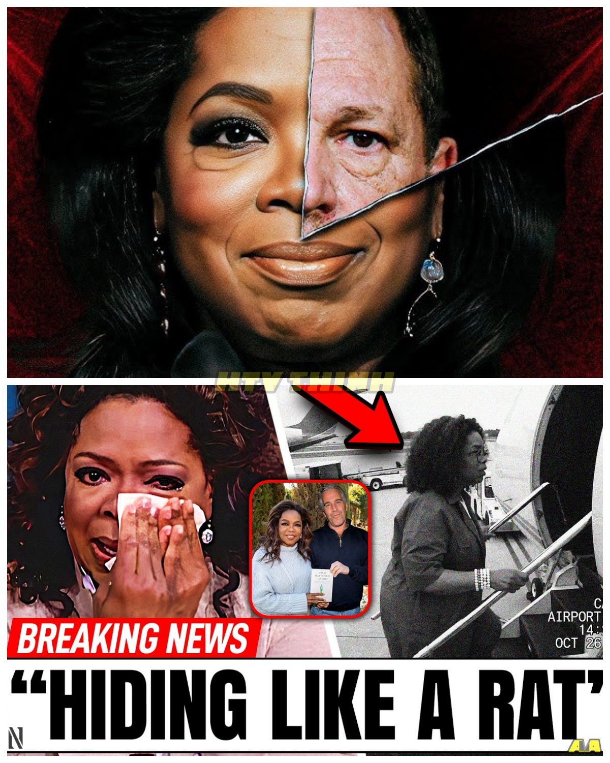 OPRAH ON THE RUN AFTER EPSTEIN FLIGHTS PROVE HER CRIMES – THE SHOCKING TRUTH COMES TO LIGHT! Oprah is in full retreat after shocking evidence has surfaced proving her involvement with Jeffrey Epstein. The infamous flights have been uncovered, and they reveal a connection no one ever expected. What’s Oprah hiding, and why is she trying to flee from the consequences of her actions? The truth is finally unraveling, and the world is watching in disbelief. Could this be the end of Oprah’s empire?