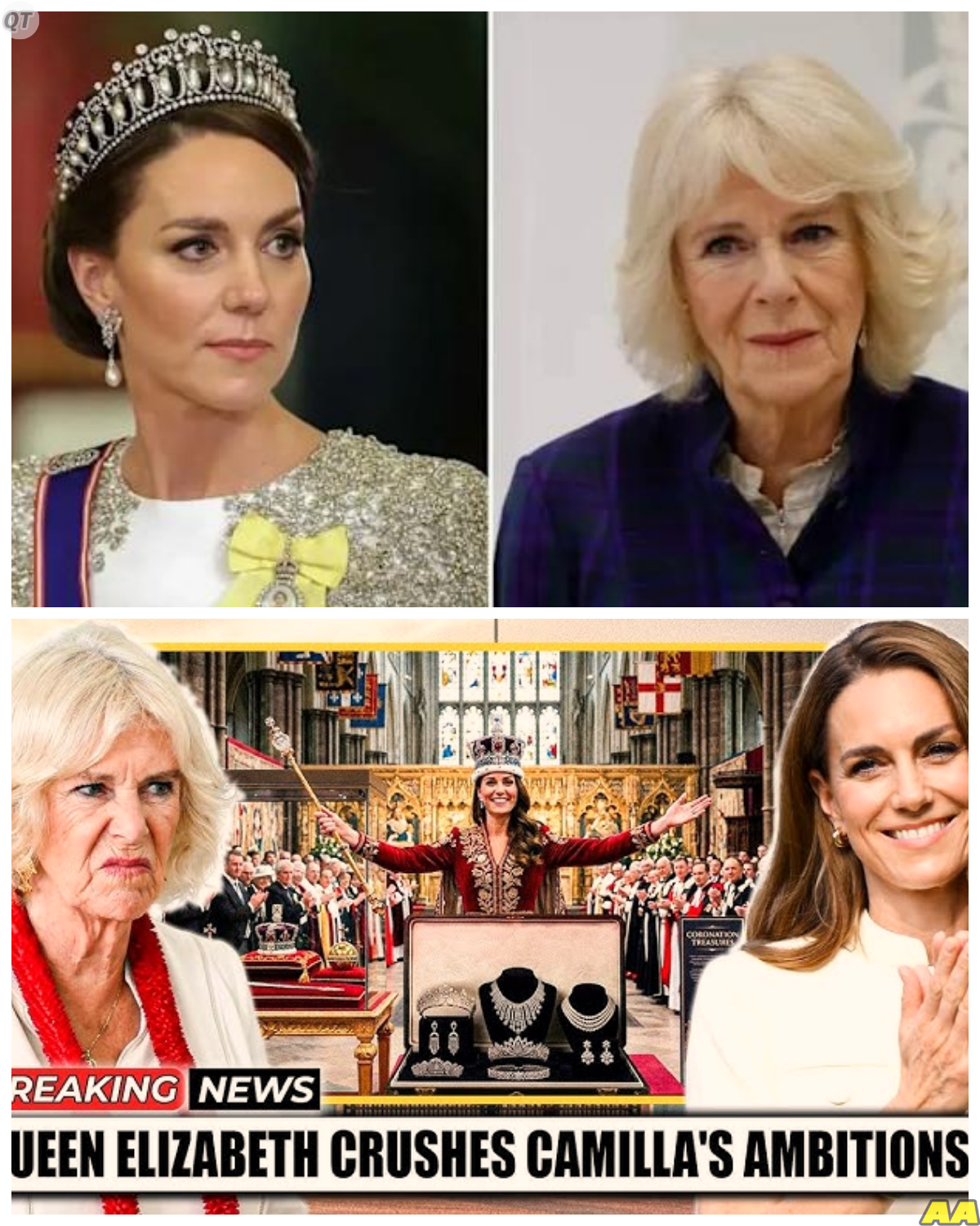 Catherine, Princess of Wales Reportedly Inherits a Powerful Royal Treasure Once Linked to Elizabeth II, a Symbol of Authority and Legacy That Camilla Is Said to Have No Claim Over, Igniting Intense Speculation About Hidden Lines of Power Within the Royal Family -KK What appears to be a ceremonial inheritance on the surface is now being whispered about as something far more significant, as insiders suggest this “treasure” may carry meaning beyond tradition, hinting at decisions made quietly but with lasting consequences. The full story is in the comments below.