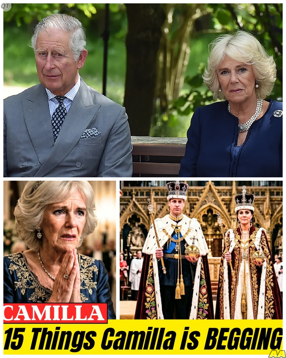 Camilla Reportedly BEGS Charles III to Secure 15 Critical Guarantees Before It’s Too Late, From Titles to Legacy Protections, in a Private Push That Has Sparked Intense Speculation About What She Fears Could Change Behind Palace Walls -KK What sounds like a list of requests may actually be something far more urgent, as insiders hint these demands are not about comfort but control, revealing a side of royal life that rarely surfaces in public. The full story is in the comments below.
