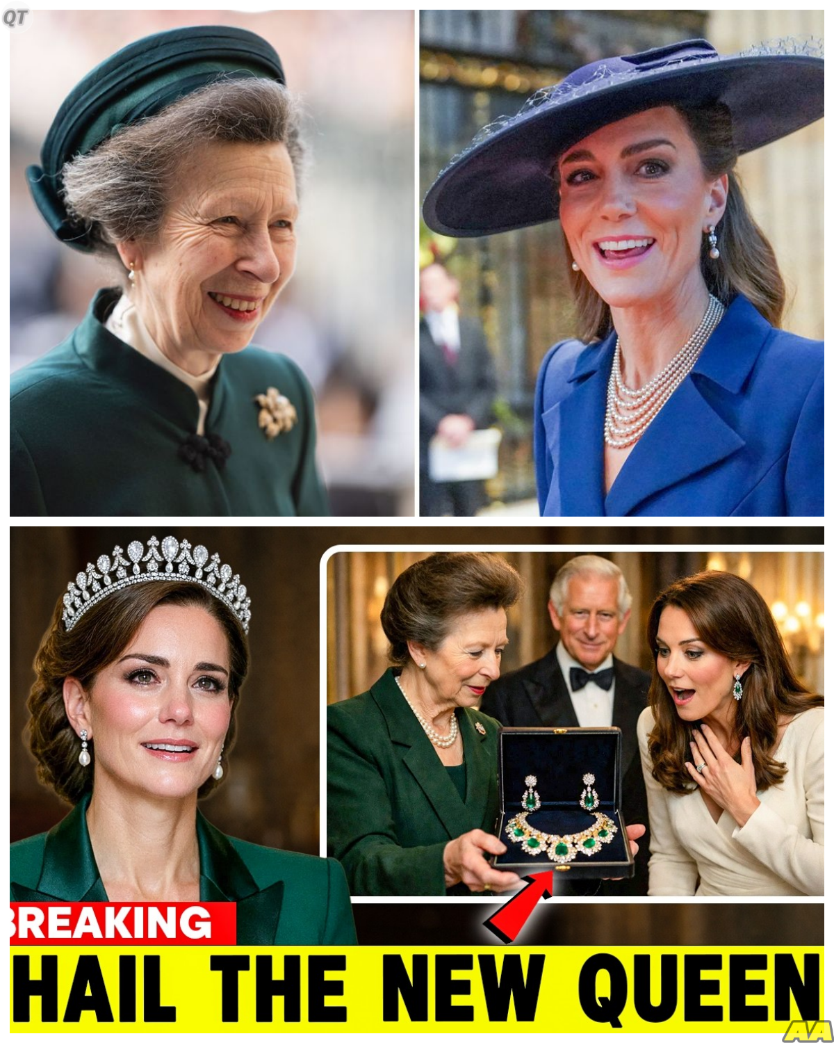 Catherine, Princess of Wales Quietly Gains Control of a Stunning Collection of Royal Jewels After a Hidden Message from Elizabeth II Is Allegedly Revealed by Anne, Princess Royal, Triggering Intense Speculation About a Secret Plan Finally Coming to Light -KK It didn’t happen with fanfare or announcement, just a subtle shift that only a few noticed at first, but as whispers spread about a message left behind and now revealed, the story began to feel less like coincidence and more like something carefully orchestrated. The full story is in the comments below.