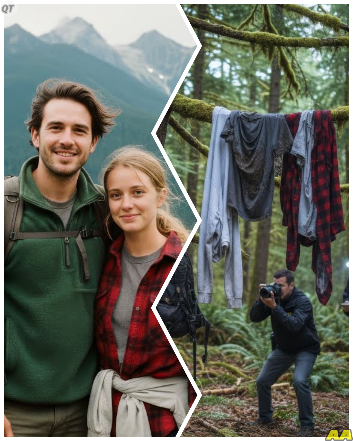 A Couple Vanishes Without a Trace During a Mountain Hike, Leaving Behind Only Questions Until 25 Years Later When Their Clothes Are Found Hanging in a Tree, Turning a Cold Case Into a Chilling Mystery That Defies Logic -KK It was supposed to be a simple trip, a quiet escape into nature, but what began as an ordinary hike turned into a disappearance that haunted investigators for decades, and just when it seemed forgotten, a discovery surfaced that raised more questions than answers. The full story is in the comments below.