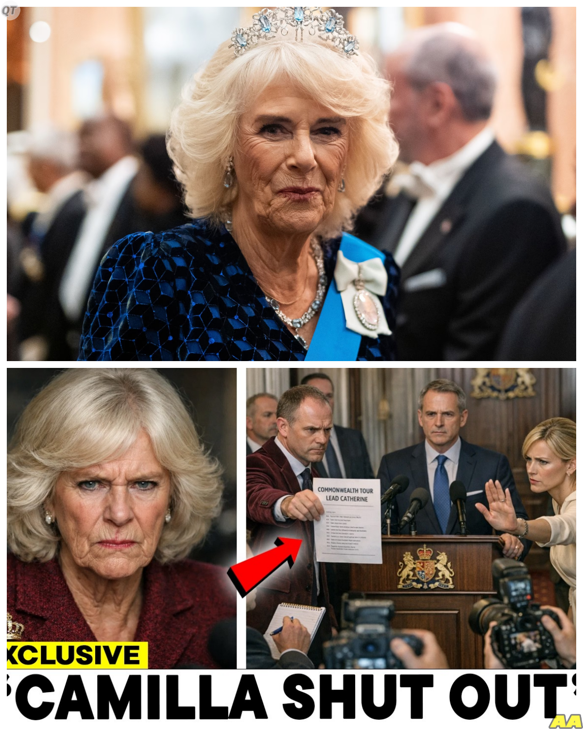 Palace confirms Catherine will lead major Commonwealth tour as Camilla is quietly left off the list and insiders whisper this was no simple scheduling decision but a calculated shift in royal power -KK At first glance it sounded like a routine announcement, the kind the palace releases without much fuss, but behind the polished wording, insiders claim the absence of Camilla’s name was impossible to ignore, sparking speculation that this was not about logistics but about trust, influence, and a subtle reordering of roles, with Catherine stepping forward as the face of the future while others are carefully moved out of the spotlight. The full story is in the comments below.