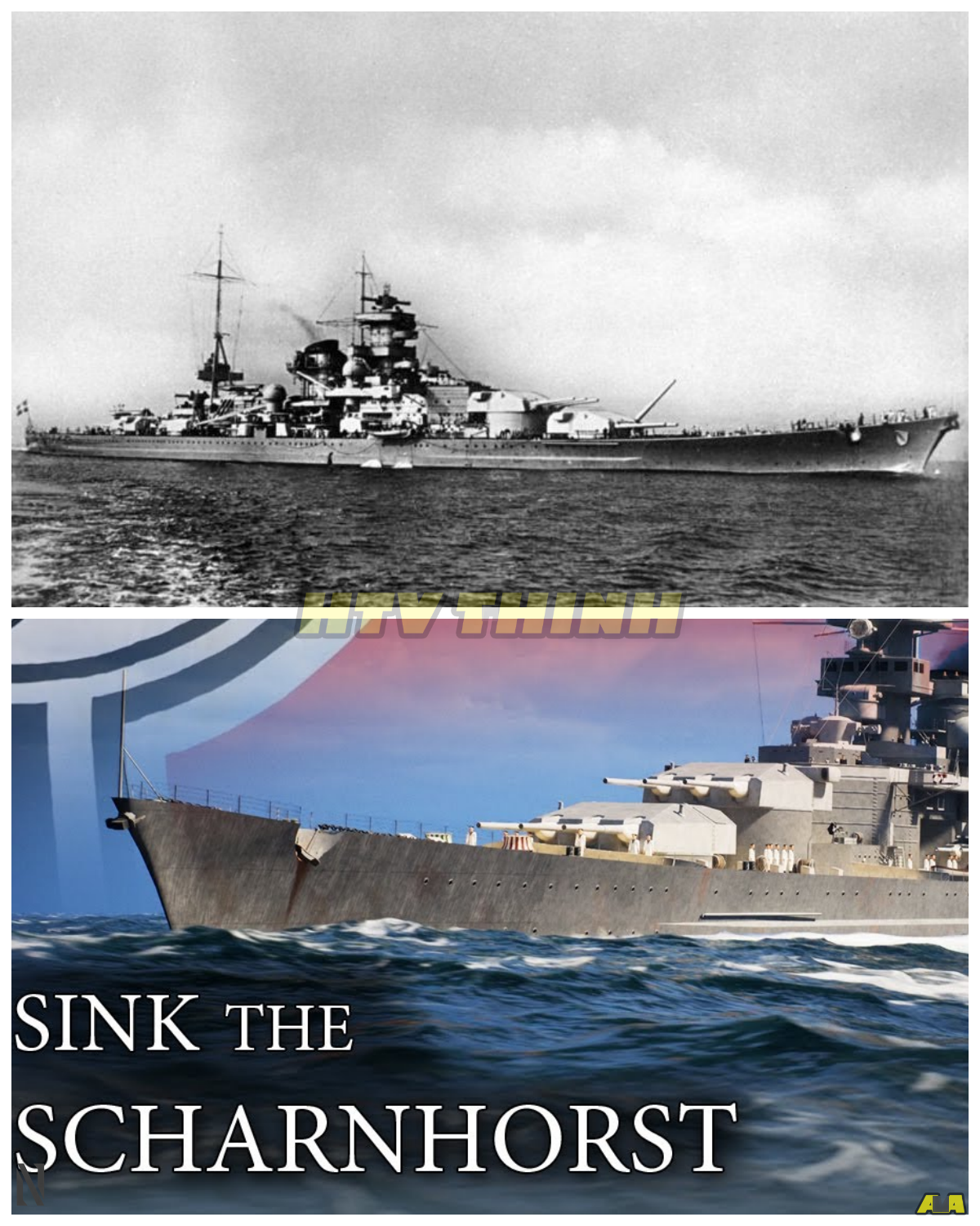 HOW THE MIGHTY SCHARNHORST WAS HUNTED DOWN AND DESTROYED AT NORTH CAPE—THE NIGHT THE “UNSTOPPABLE” WARSHIP MET ITS END! In the freezing darkness of the Arctic, the German battleship Scharnhorst sailed out with confidence, believed to be one of the most powerful ships in the Kriegsmarine—until everything went wrong in a matter of hours. At first, it looked like a routine mission that would end in another show of strength. But the twist reveals a deadly trap, where British forces used radar, coordination, and patience to turn the hunt into an execution. Why did such a formidable ship walk straight into disaster, and what crucial mistake sealed its fate in the icy waters?