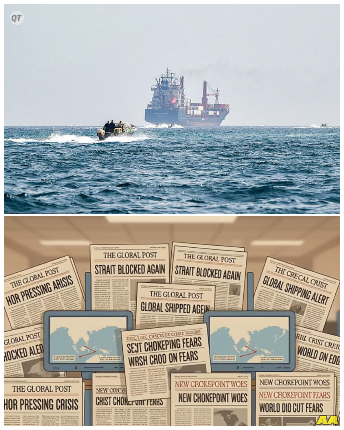 “Iran’s Bold Strategy: Strait of Hormuz Now a $1 Million Toll for Passing Ships!” -ZZ  In a shocking development, Iran has capitalized on its control of the Strait of Hormuz by imposing a staggering $1 million toll on ships wishing to pass! This unprecedented action has significant implications for global shipping and energy markets. What drove Iran to implement such a strategy, and how will it impact international relations? The answers may surprise you! The full story is in the comments below.