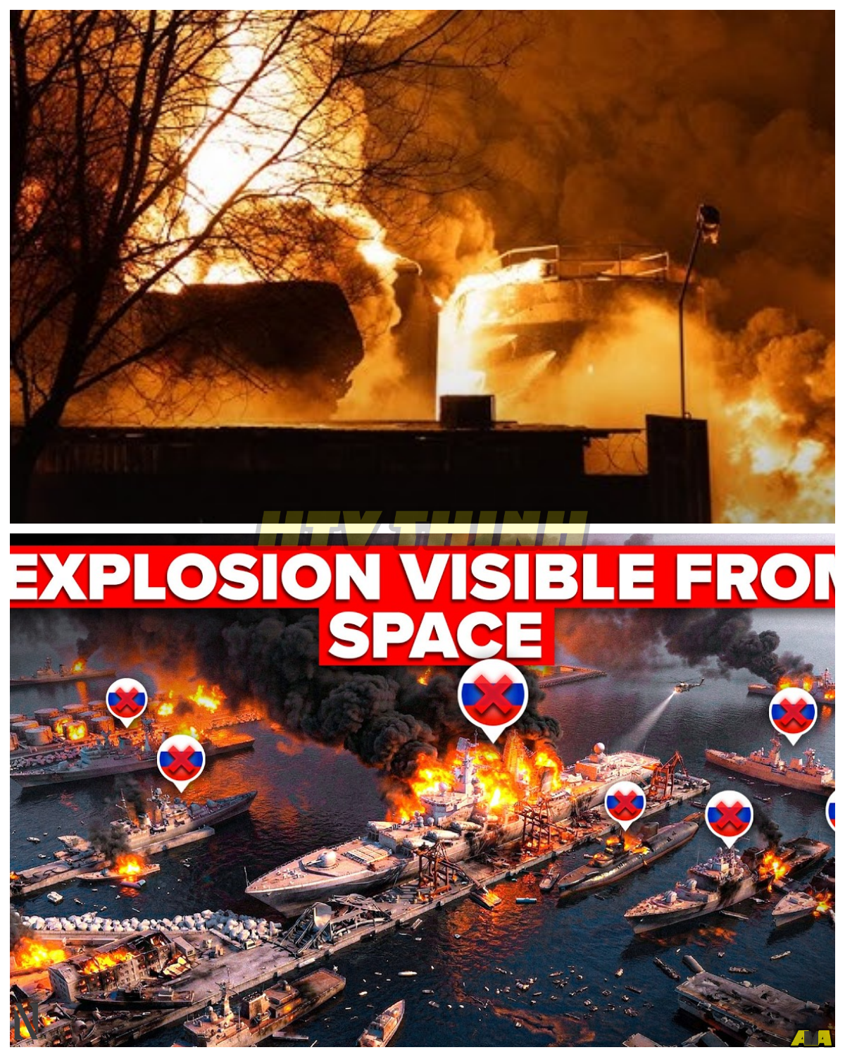 MASSIVE FIREBALL ENGULFS RUSSIAN PORT OF NOVOROSSIYSK… EVERYTHING GONE IN SECONDS—BUT WHAT REALLY HAPPENED? A terrifying explosion lights up the night sky as a massive fireball reportedly engulfs the strategic port of Novorossiysk, sending shockwaves far beyond Russia’s coastline. At first, it feels like total destruction, the kind of catastrophic event that wipes everything out in an instant. But the twist reveals a more uncertain reality—early reports in such incidents are often chaotic, with damage, causes, and impact still unclear. So why does it already sound like complete devastation, and what crucial details are still missing from the story?