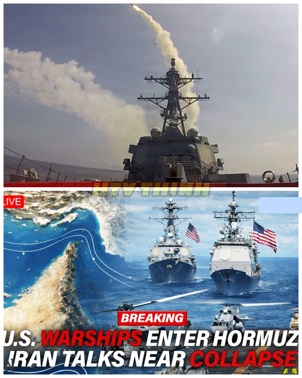 BREAKING: U.S. DESTROYERS ENTER HORMUZ AS IRAN TALKS COLLAPSE—THE REGION STANDS ON THE EDGE OF SOMETHING MUCH BIGGER! In a dramatic escalation, U.S. Navy destroyers have pushed into the Strait of Hormuz for the first time since the war began, while high-stakes negotiations between Washington and Tehran have suddenly fallen apart after hours of tense talks . At first, it feels like a decisive shift—military power replacing diplomacy in real time. But the twist reveals a far more fragile situation: even as ships move forward, threats from Iran and unresolved disputes mean control of the strait is still deeply contested. Why does it feel like a turning point, when the most dangerous phase may just be beginning?