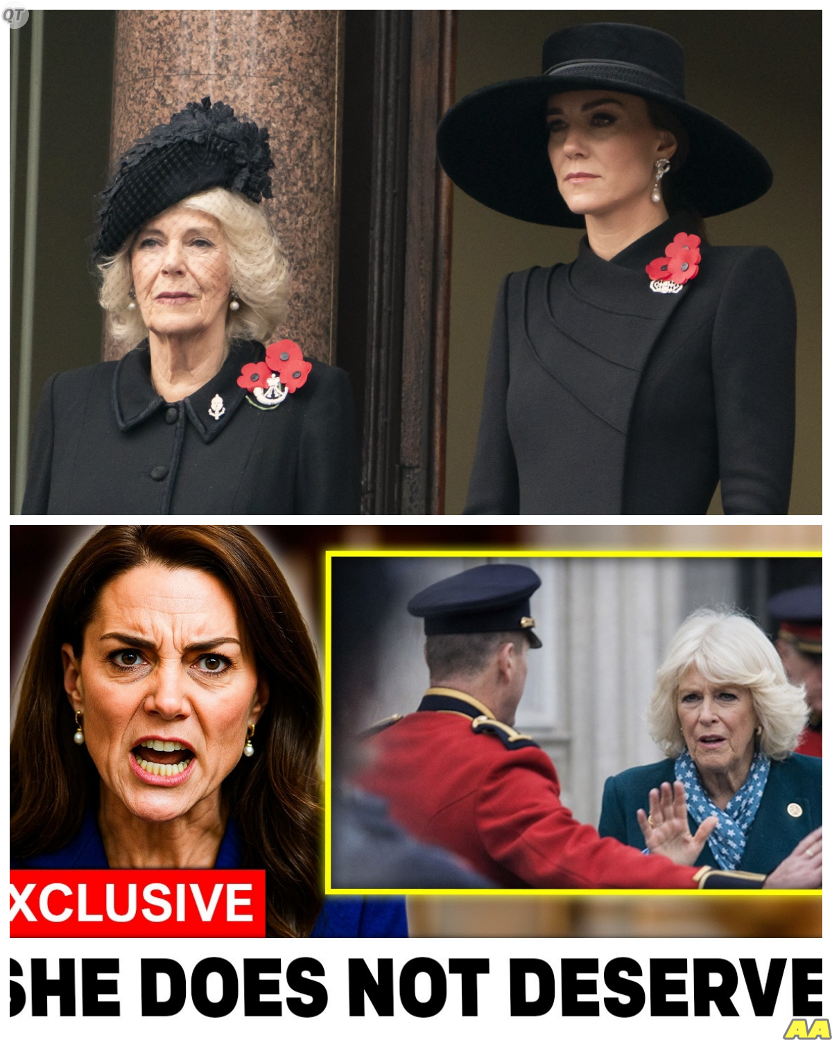 Royal staff reportedly refuse to serve Camilla after a shocking clash with Princess Catherine as insiders describe a breaking point that has turned quiet loyalty into silent rebellion within palace walls -KK What began as whispers of tension has now erupted into something far more serious, with sources claiming staff who once followed every instruction without question are now drawing a line, not out of defiance but out of deep unease, because whatever was said or done behind closed doors involving Catherine has left a lasting impression that no amount of royal protocol can easily erase. The full story is in the comments below.