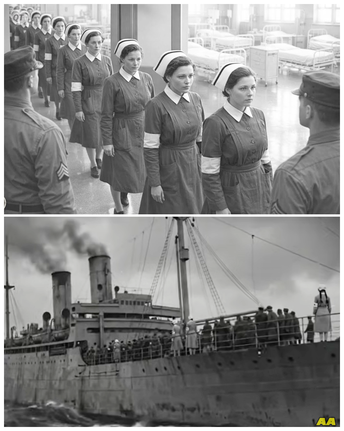 “You Are Still Nurses” – German Women POWs Shocked by How America Treated Them-ZZ