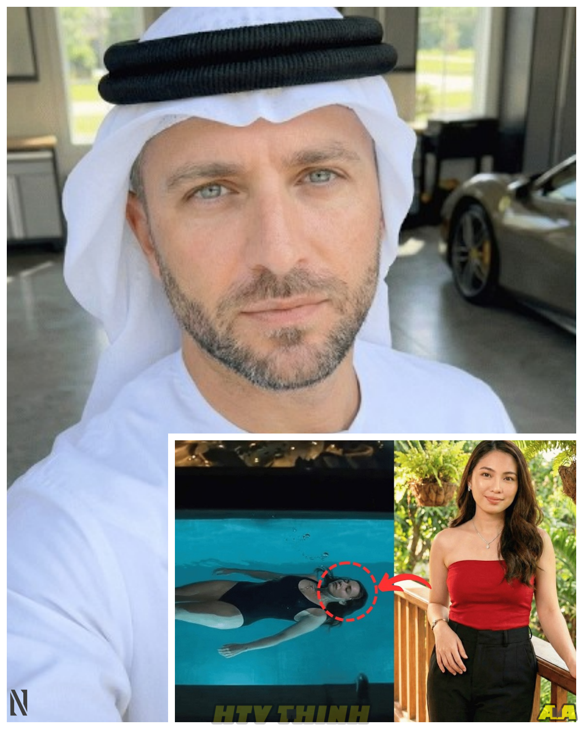 Newlywed Sheikh Drowns Filipina Bride in Hotel Pool After Catching Her Calling Ex on Wedding Night