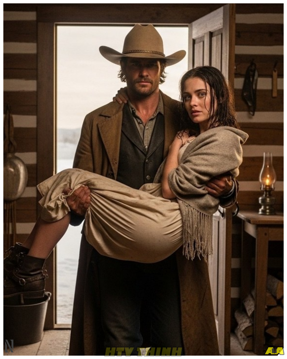 She Collapsed In Snow Outside His Home, The Cowboy Carried Her Inside And Into His Life