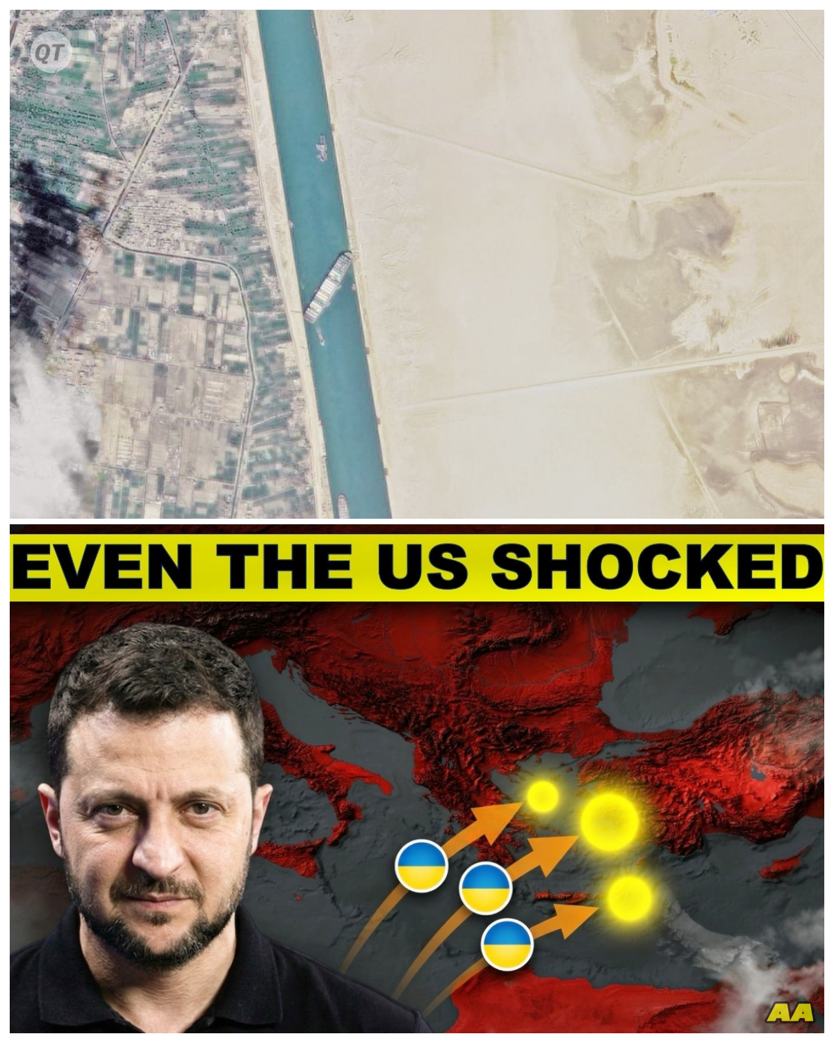 “The Suez Canal Shock: Ukraine’s Bold Move Ends Russia’s Maritime Dominance! -ZZ”  In a stunning turn of events, Ukraine has struck a decisive blow against Russia by severing its access to the Suez Canal, effectively dismantling a $100 billion maritime route! This audacious act has sent ripples through the global economy and raised alarms in Moscow. As ships are halted and trade routes disrupted, the geopolitical landscape shifts dramatically. What does this mean for Russia’s ambitions in the Mediterranean, and how will the Kremlin respond? The tension is palpable as the world watches this high-stakes game of chess unfold!