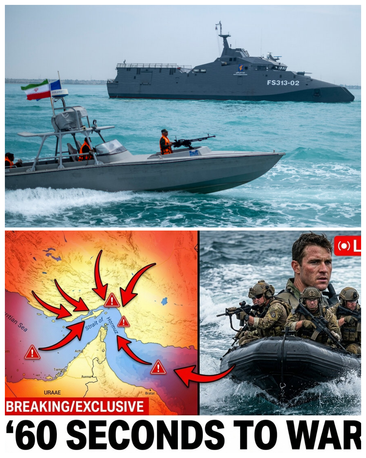 Strait of Hormuz: 60 SECONDS From Crisis to Conflict? US SEALs Deployed!