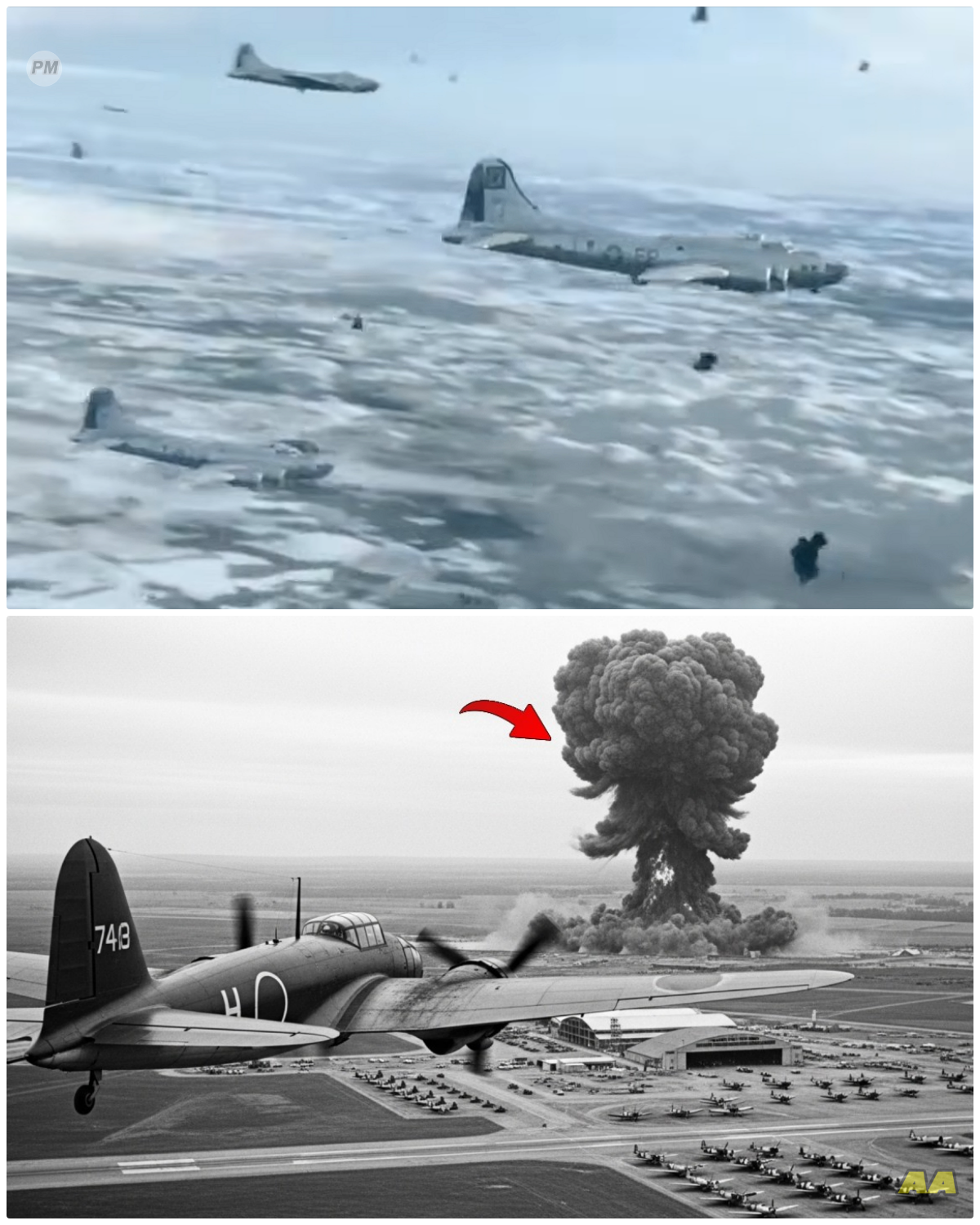 When 12 Japanese Bombers Attacked This American Base — Every Mechanic Grabbed a Rifle