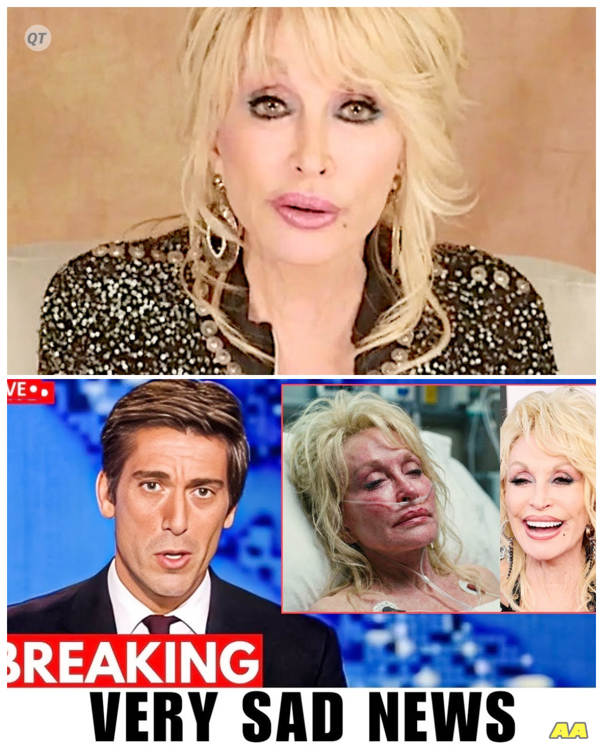 “Dolly Parton’s Tragic Final Chapter at 79: The Heart-Wrenching Secrets Exposed!” -ZZ At 79, Dolly Parton stands at the precipice of a tragic final chapter that will leave fans reeling. In a shocking twist, the beloved singer is forced to confront a series of devastating losses that threaten to unravel her legacy. What shocking secrets are hidden in her past, and how do they intertwine with her present struggles? This emotional rollercoaster reveals the depths of her resilience while exposing the vulnerabilities that come with age and fame. Can Dolly rise above the heartbreak, or will this be the chapter that defines her legacy? The full story is in the comments below.