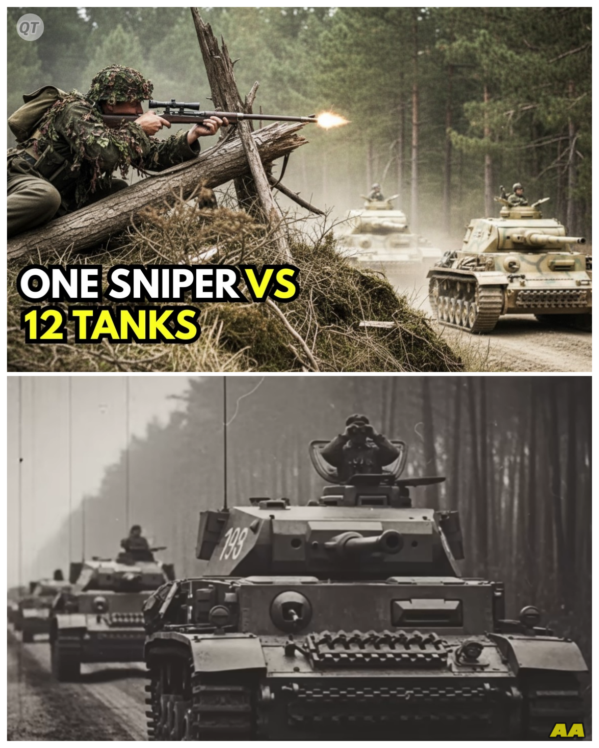 They Mocked “Ghost” Sniper’s Spot — Then He Stopped German Tanks for 6 Hours-ZZ
