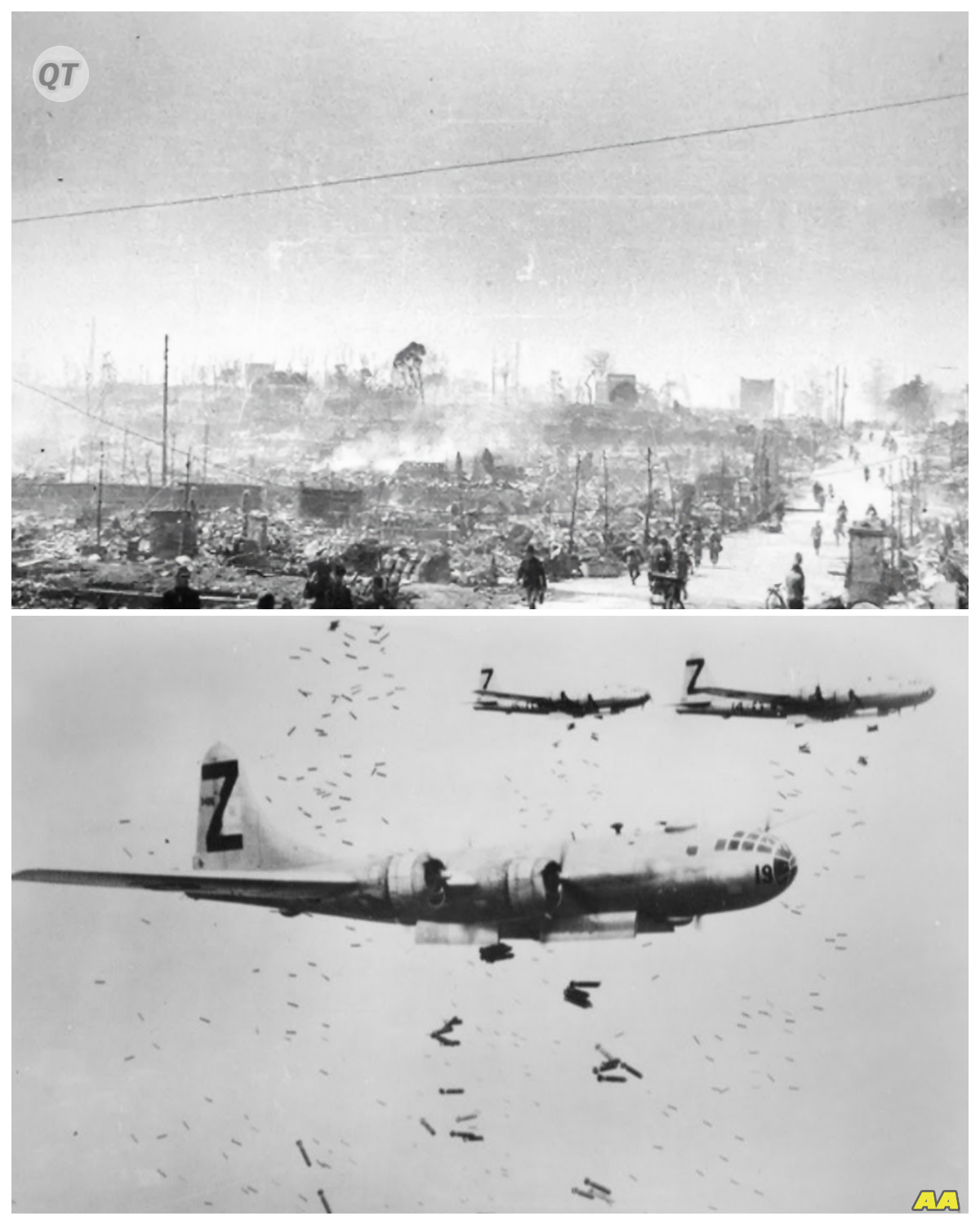 Japanese Defenses Collapsed Under America’s Napalm Bombs in 1945-ZZ