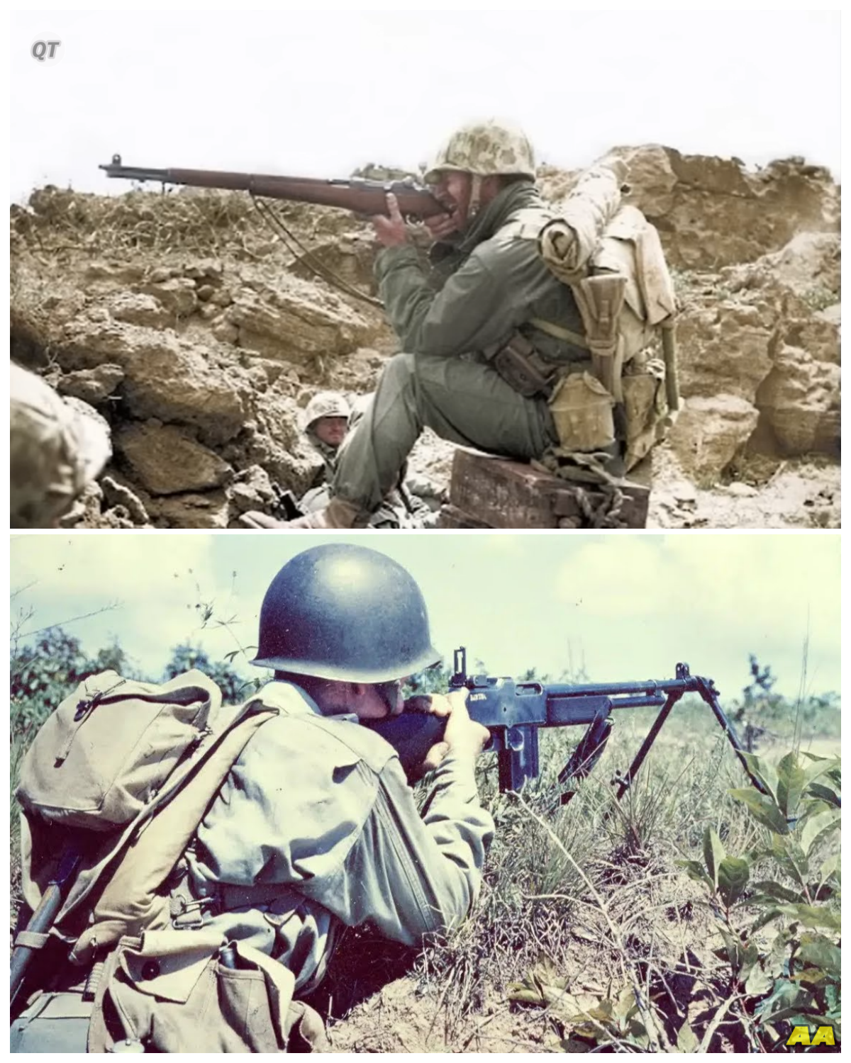 Japanese Soldiers Couldn’t Believe One BAR Burst Cut Down An Entire Cave Squad-ZZ