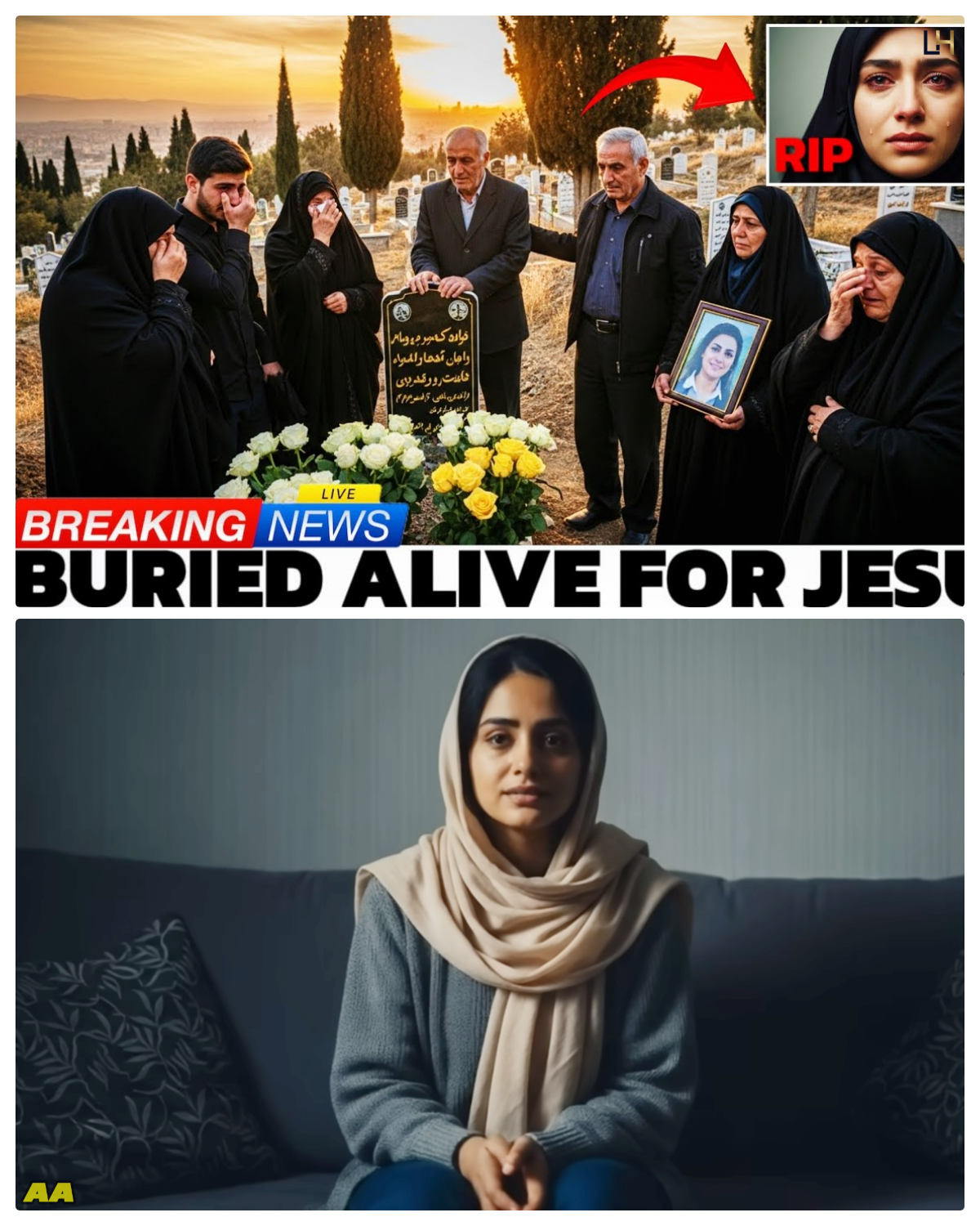 Muslim Sheikh’s Only Daughter Buried Alive By Family for Converting to Christianity