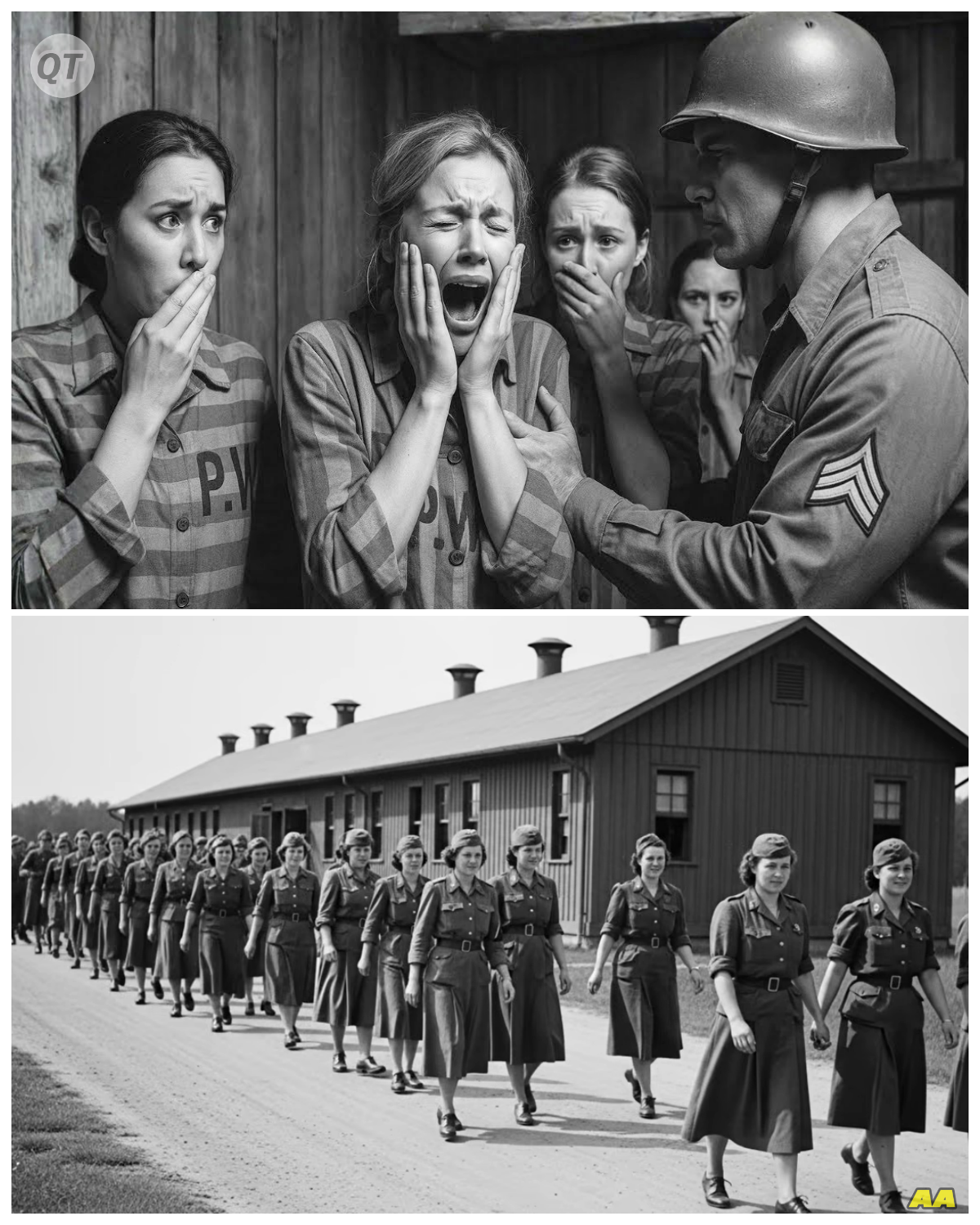 “They Told Us to Close Our Eyes” — German Women POWs Shocked by What Came Next-ZZ