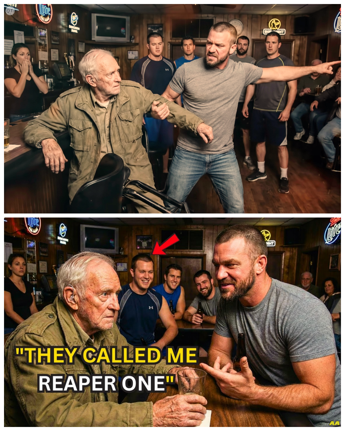 Delta Operators Mocked the Old Man’s Patch — Then Their Colonel Saluted Him and Said “Reaper One”