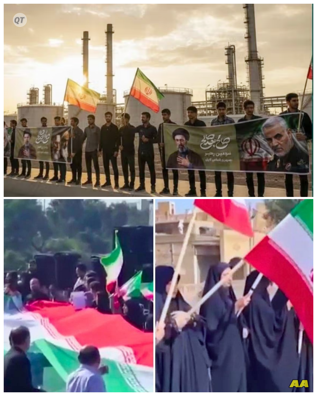 “Iran’s Power Play: Citizens Unite in Human Chains as Crisis Reaches Boiling Point!” -ZZ  In a stunning display of unity, Iranian citizens have formed human chains around critical power plants, a desperate act as the countdown to chaos begins! With the regime’s oppressive tactics under scrutiny, this bold move has ignited a firestorm of hope and fear. What will happen when the government retaliates? Will this peaceful protest turn into a battleground? The emotional stakes are sky-high, and the shocking developments that follow will redefine the struggle for freedom in Iran! The full story is in the comments below.